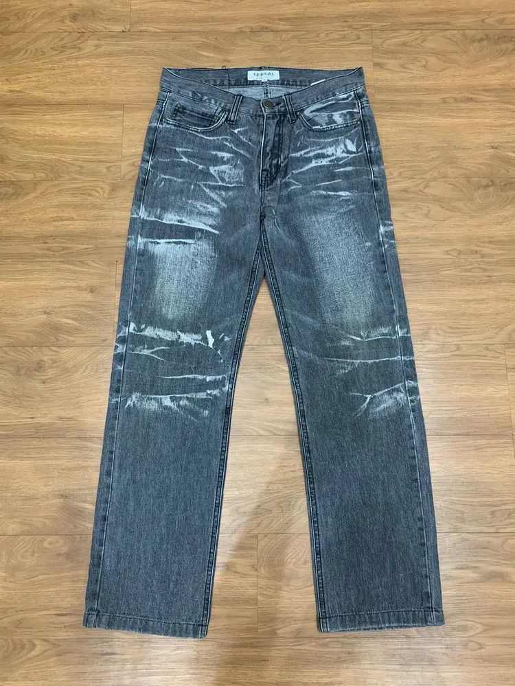 Other Lowbox grey washed denim japanes jeans Size US 30 / EU 46 - 1 Thumbnail