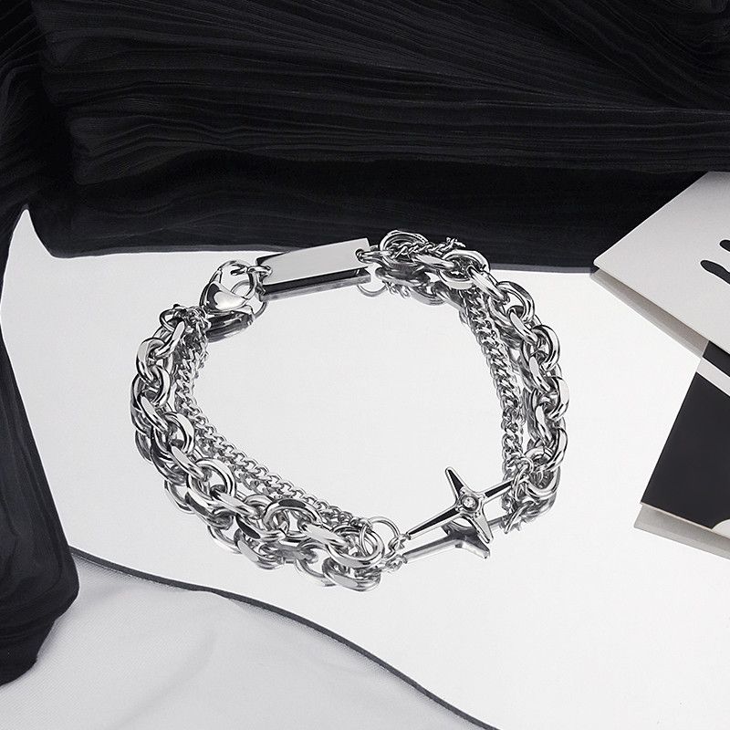 Jewelry New Design Bracelet Y2K Punk Chain Gotch Bracelets Chains Size ONE SIZE - 2 Thumbnail