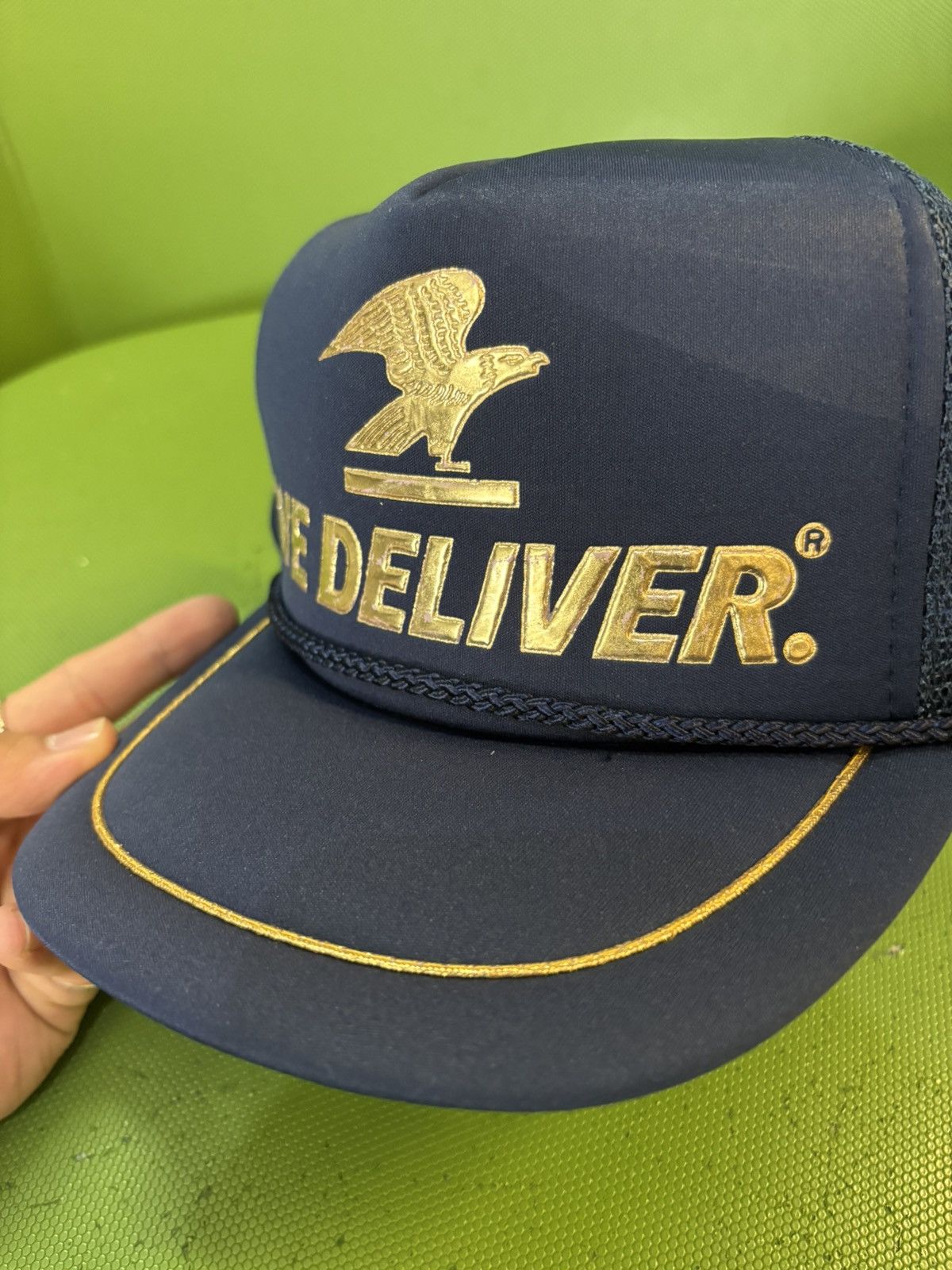 Vintage Vintage 90’s USPS Us Mail “We Deliver” Trucker Hat Size ONE SIZE - 8 Thumbnail