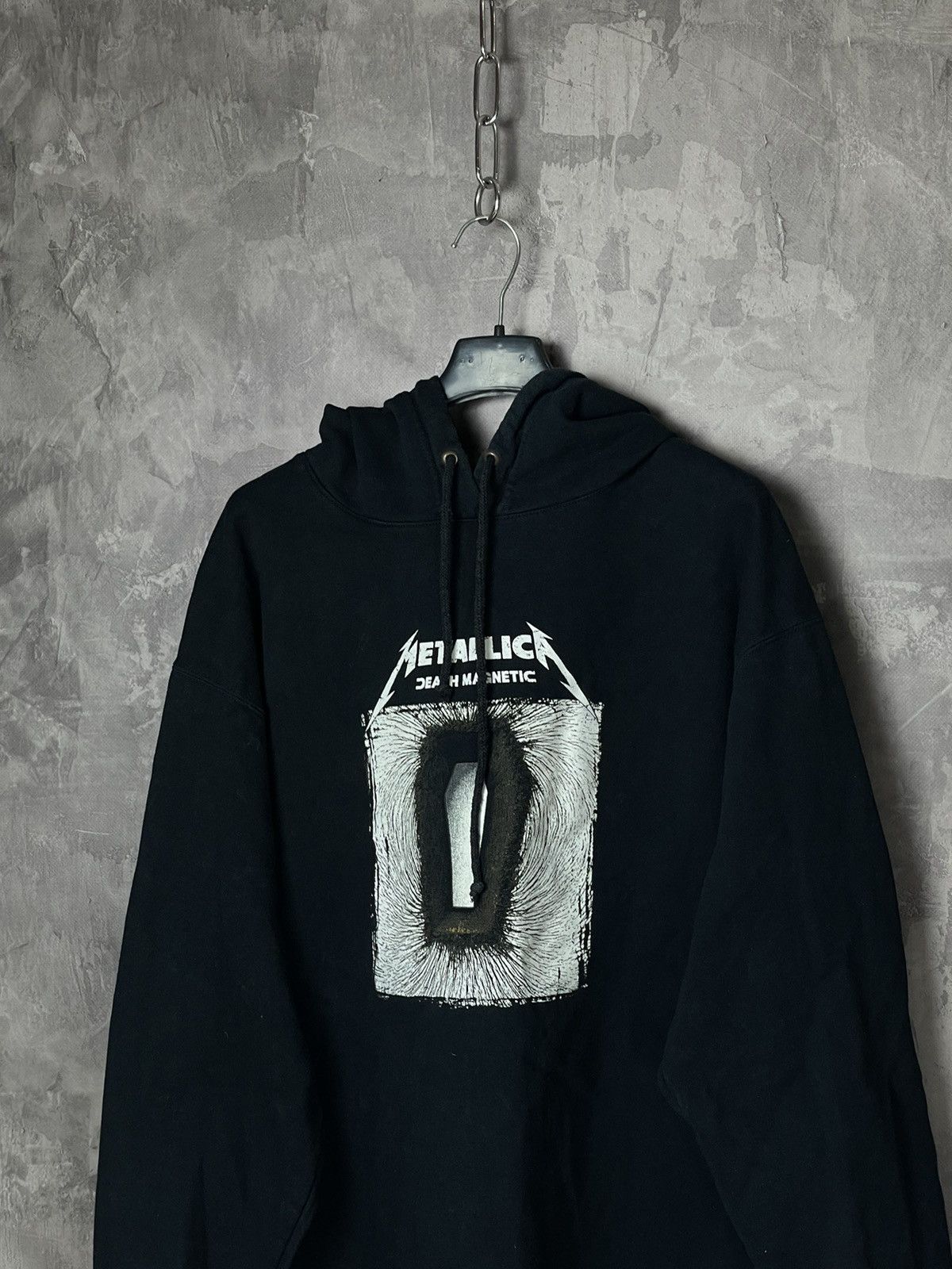 Band Tees × Metallica × Vintage Vintage Hoodie Metallica Goth Black Vintage Rare Size US XL / EU 56 / 4 - 7 Thumbnail