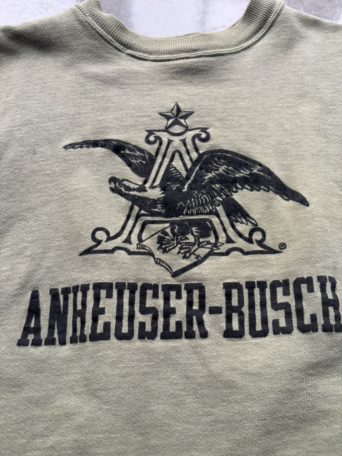 Vintage Vintage Anheuser Busch Cutoff Crew Size US S / EU 44-46 / 1 - 4 Thumbnail