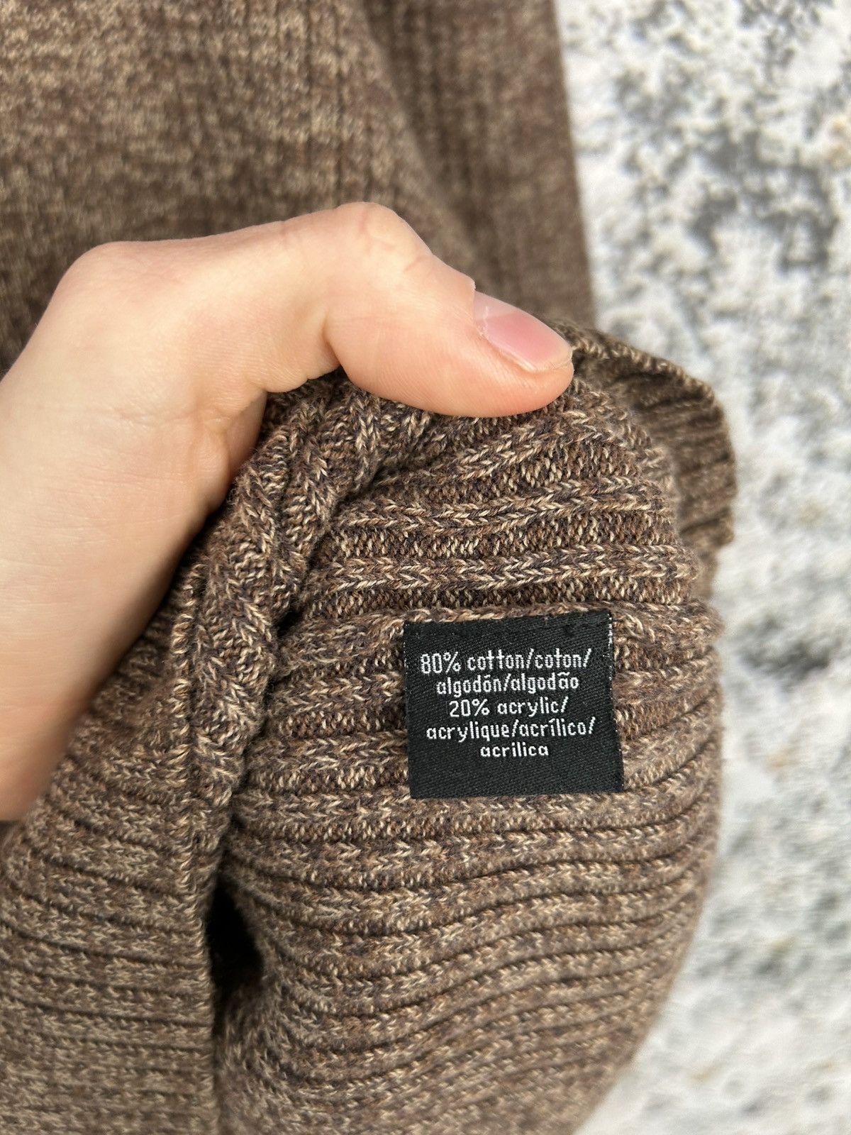 Calvin Klein Vintage Calvin Klein Jeans Brown Stripe Knit Sweater 90s Size US L / EU 52-54 / 3 - 6 Thumbnail