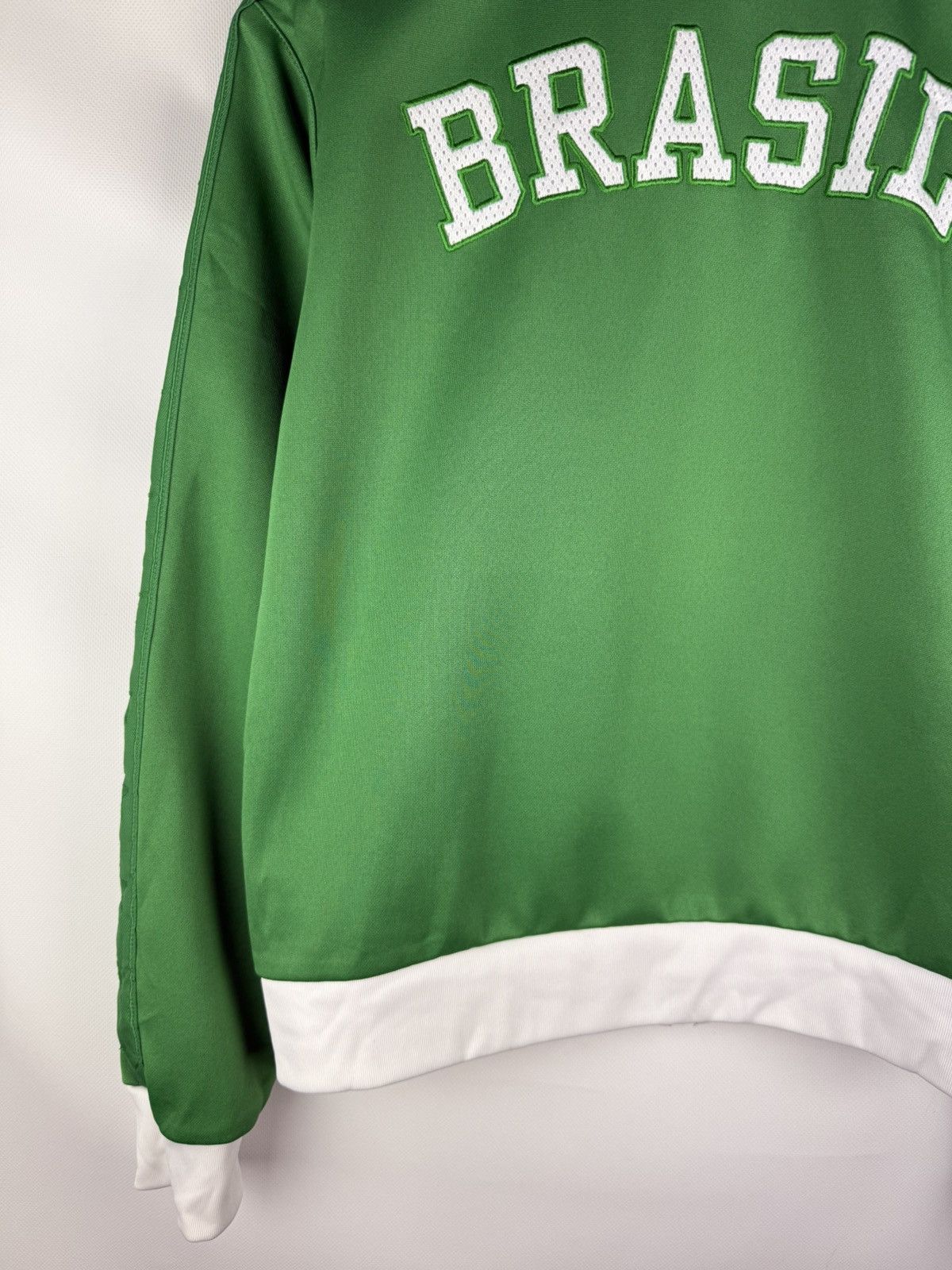Nike Nike Brazil Vintage Soccer Track Top Jacket Size M Size US M / EU 48-50 / 2 - 21 Thumbnail