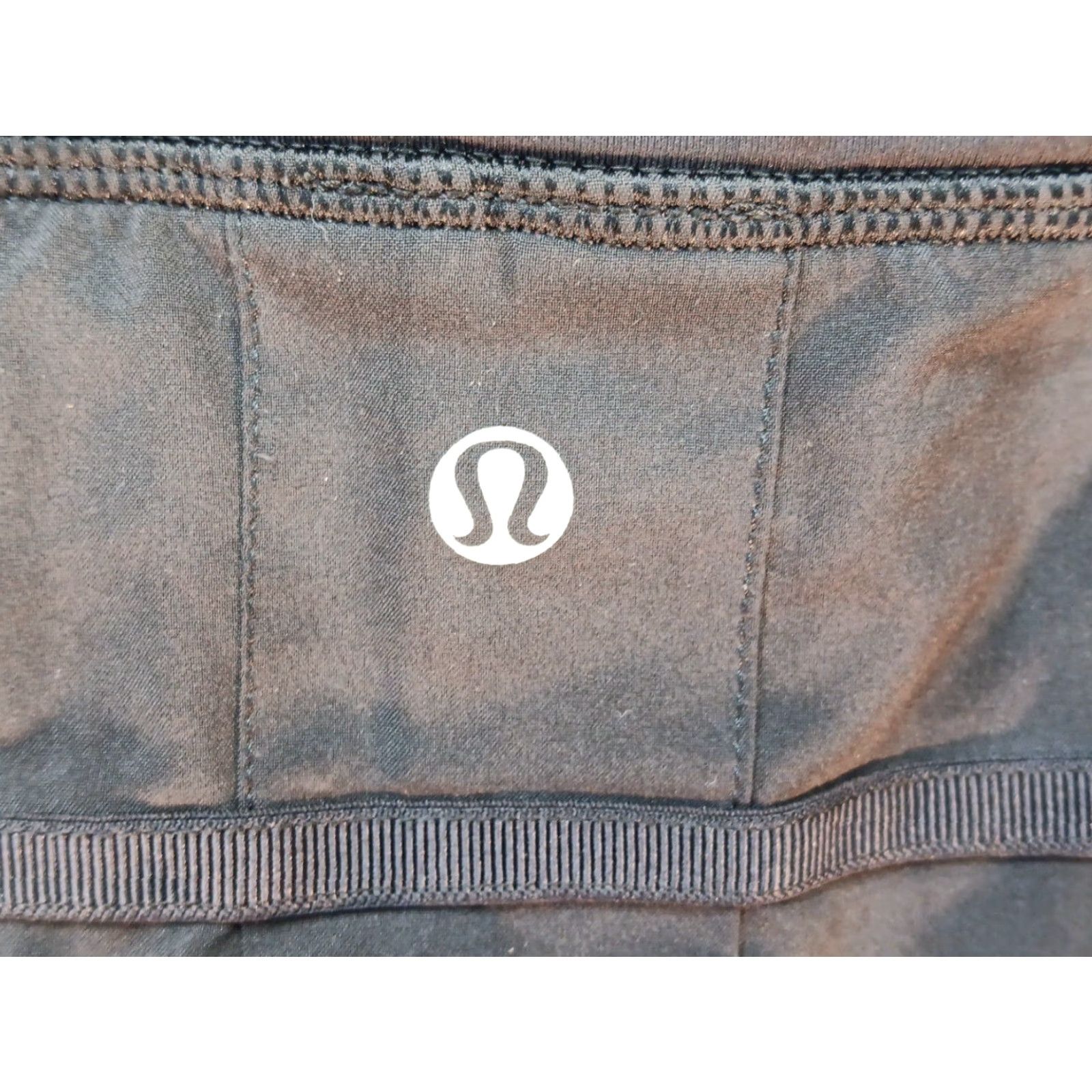 Lululemon Lululemon Pace-Setter Skirt/Skort Women Sz 6 Black Mid Rise Pull On Pockets Zip Pocket Under Shorts Athletic Size ONE SIZE - 3 Thumbnail