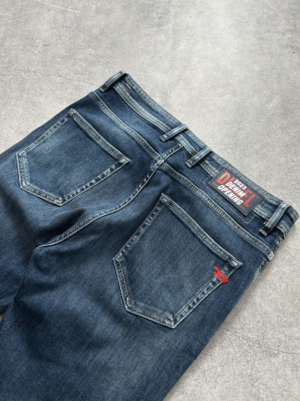 Diesel Diesel D-EETER jeans mens skinny distressed mens size 32/33 Size US 32 / EU 48 - 3 Thumbnail