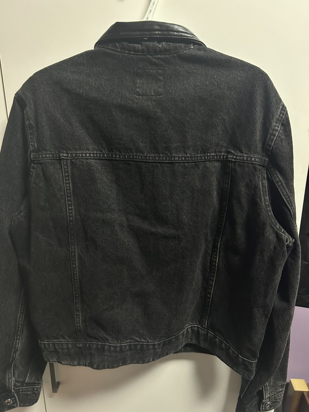 Zara Zara washed black jacket size L Size US L / EU 52-54 / 3 - 2 Thumbnail