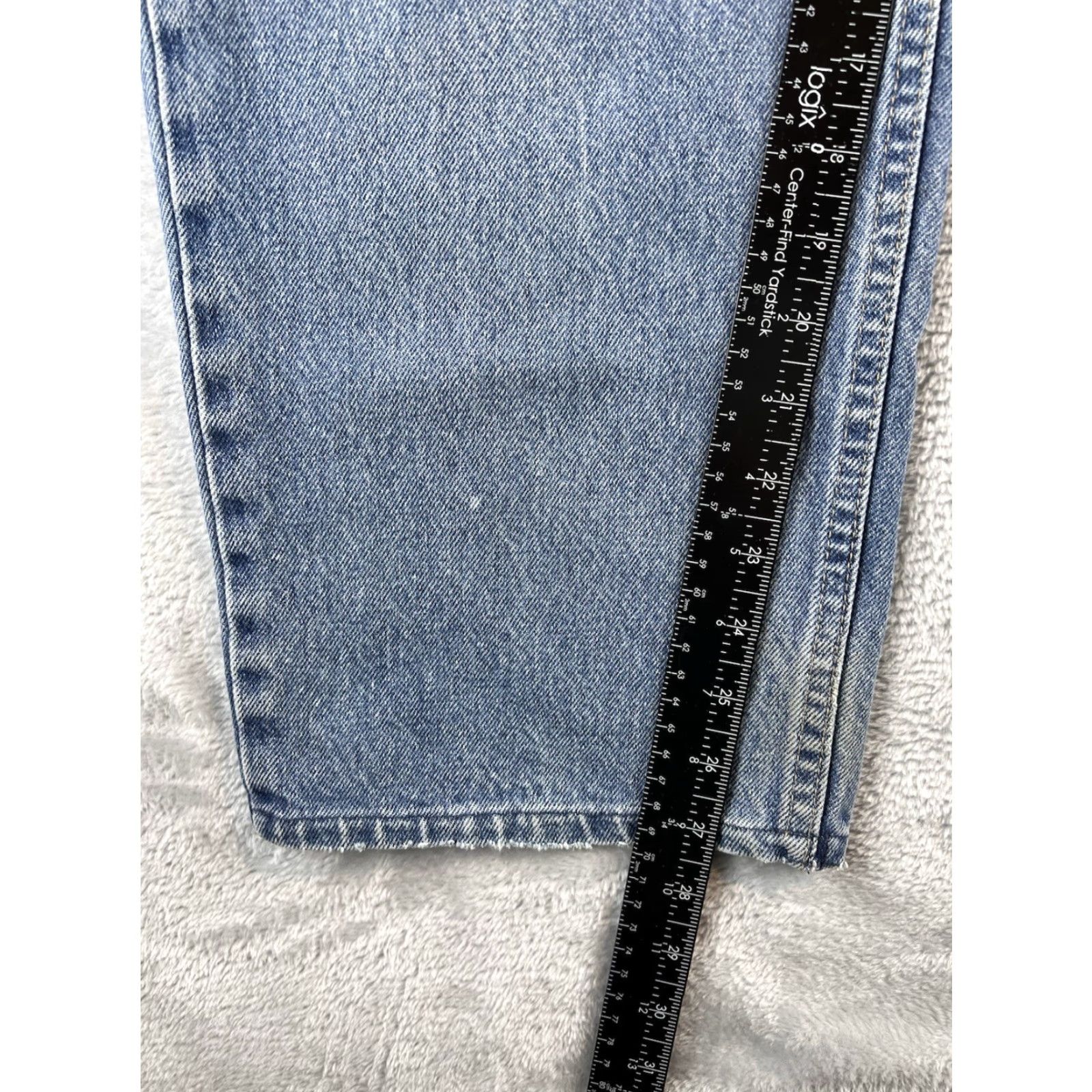 Denime VINTAGE Vivaldi Jeanswear Jeans Mens 34x27 Blue Distressed Medium Wash Denim 80s 90s Size US 34 / EU 50 - 3 Thumbnail