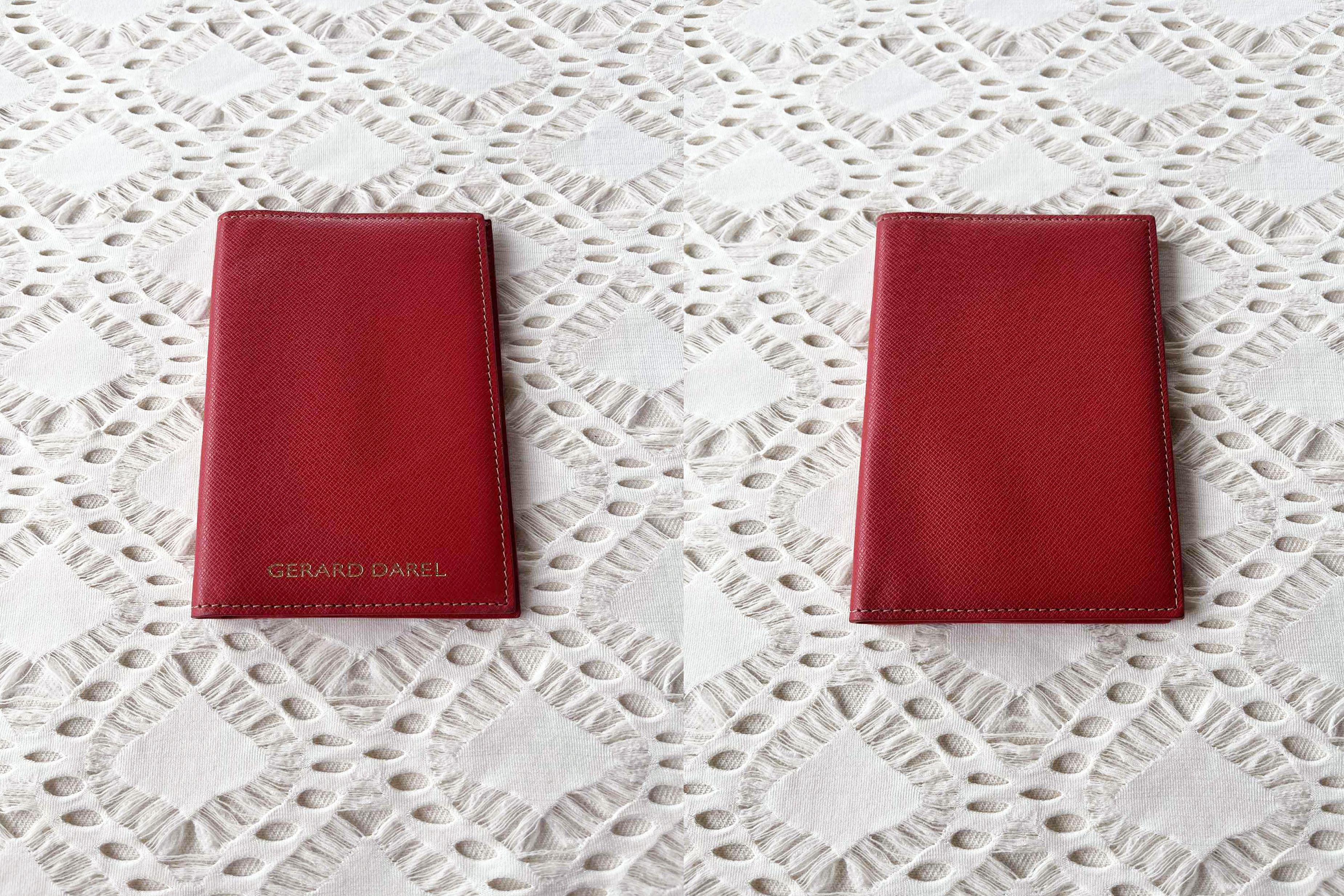 Gerard Darel Gerard Darel red genuine leather Bifold card holder Size ONE SIZE - 7 Thumbnail