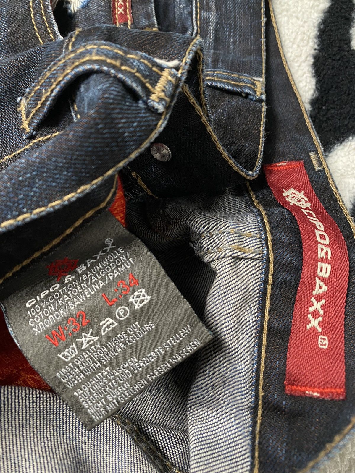 Vintage Vintage cipo baxx denim pants opium style Size US 34 / EU 50 - 10 Thumbnail
