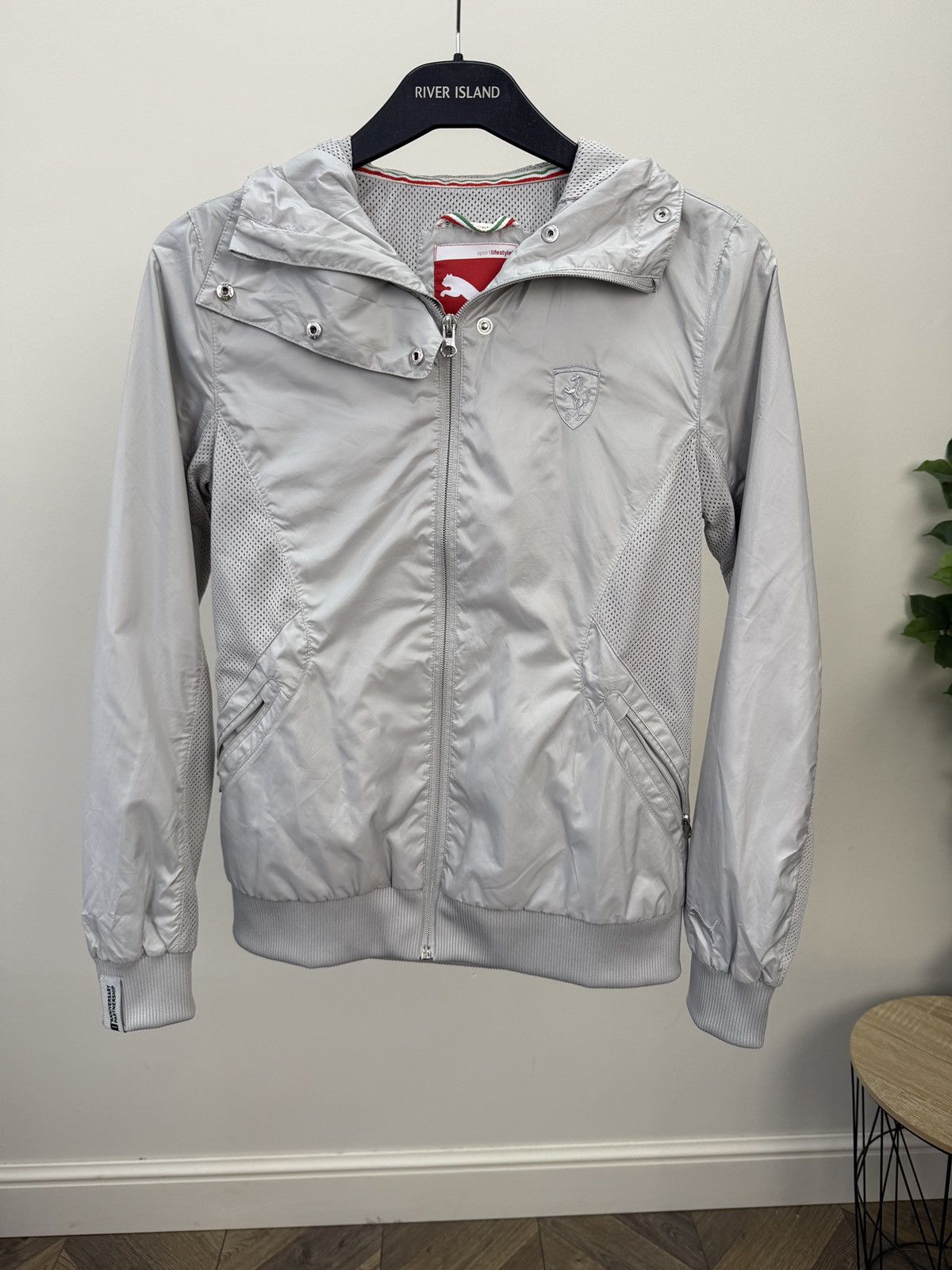 Ferrari Vintage Puma Ferrari Lightweight Hooded Jacket Windbreaker Size XS / US 0-2 / IT 36-38 - 2 Thumbnail
