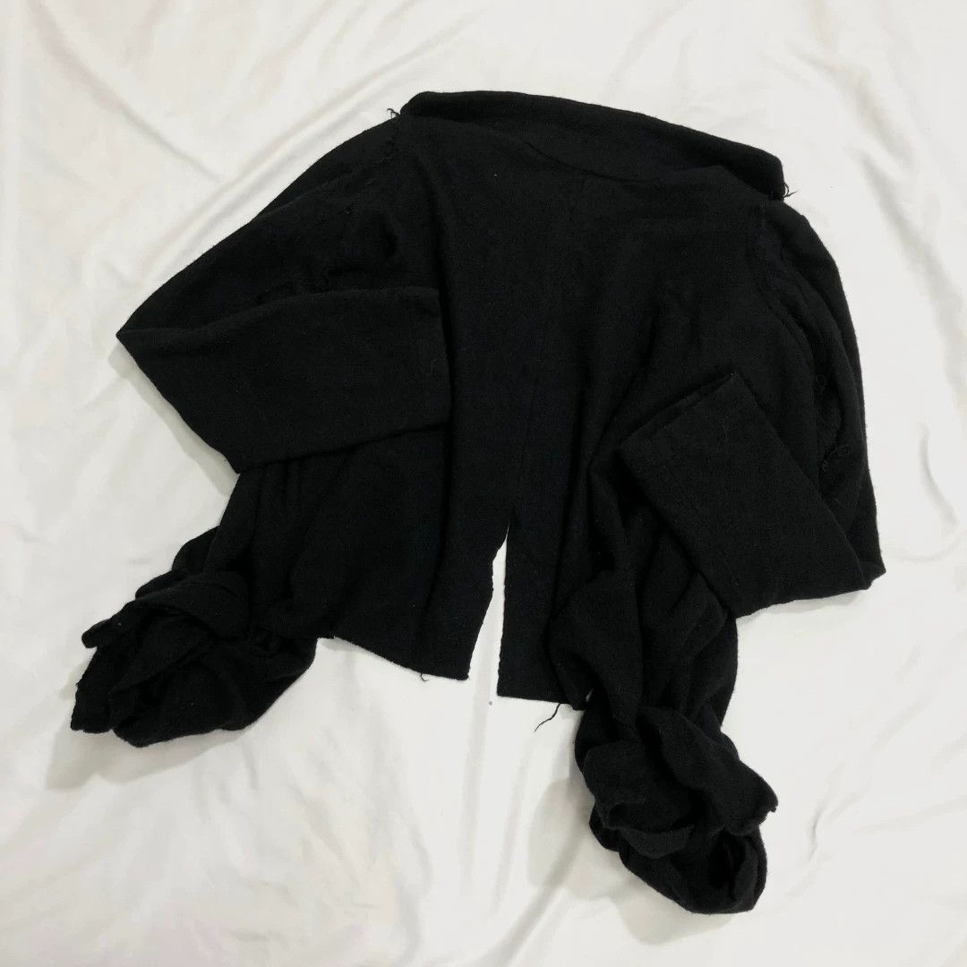 Comme des Garcons Comme des Garçons 03SS Shrunken Wool Knot Jacket Size ONE SIZE - 2 Thumbnail