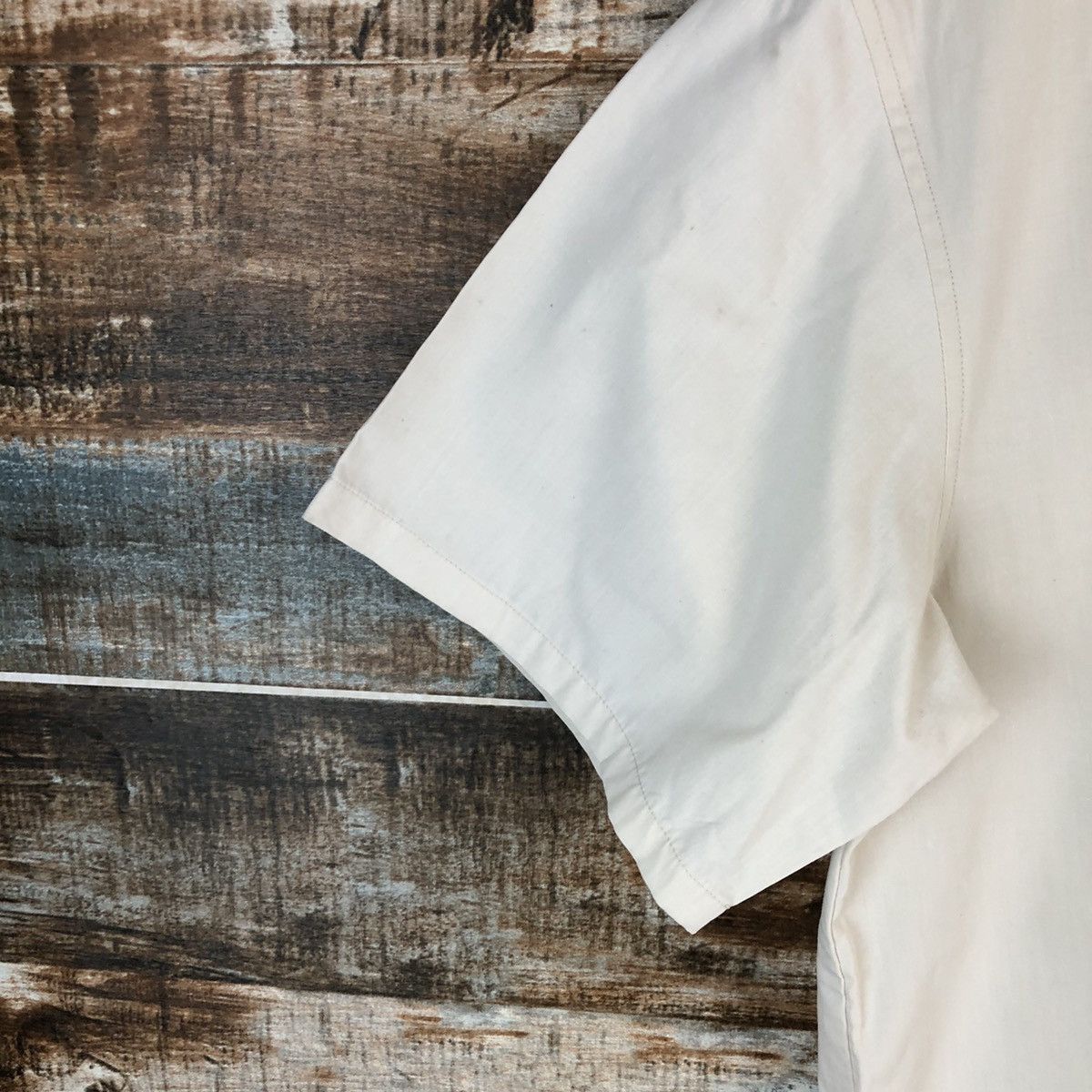 PPFM × Vintage Ppfm Cream vintage Work Shirt #A2224 Size US M / EU 48-50 / 2 - 8 Thumbnail