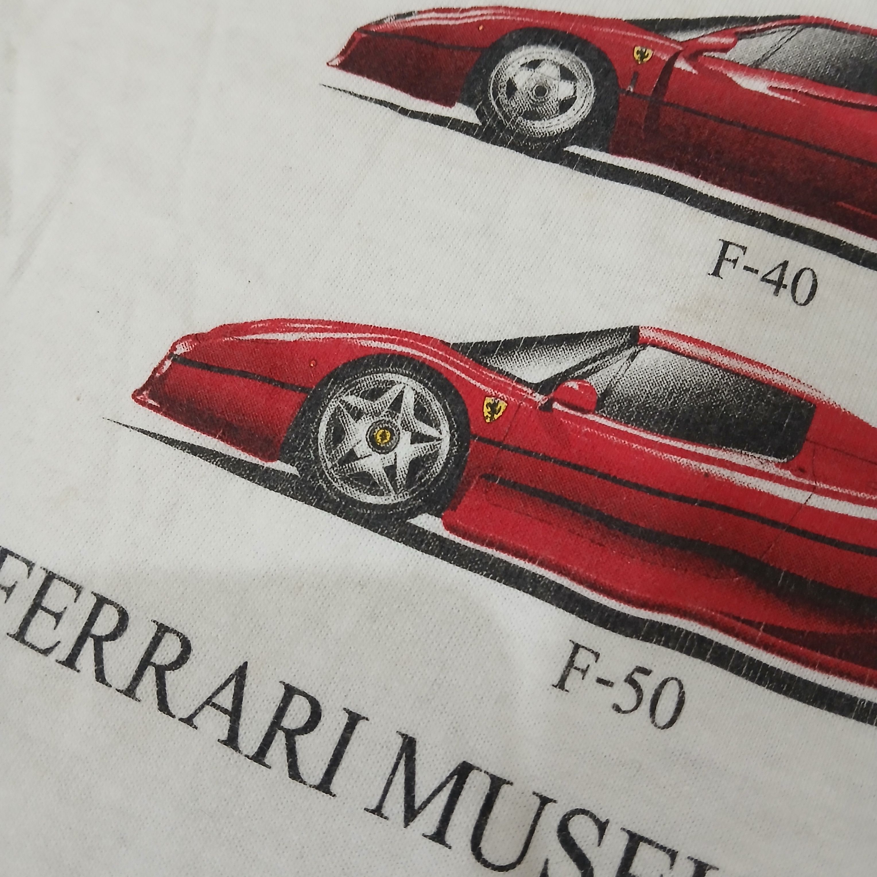 Ferrari Vintage ferrari museum of art anvil tee Size US L / EU 52-54 / 3 - 4 Thumbnail