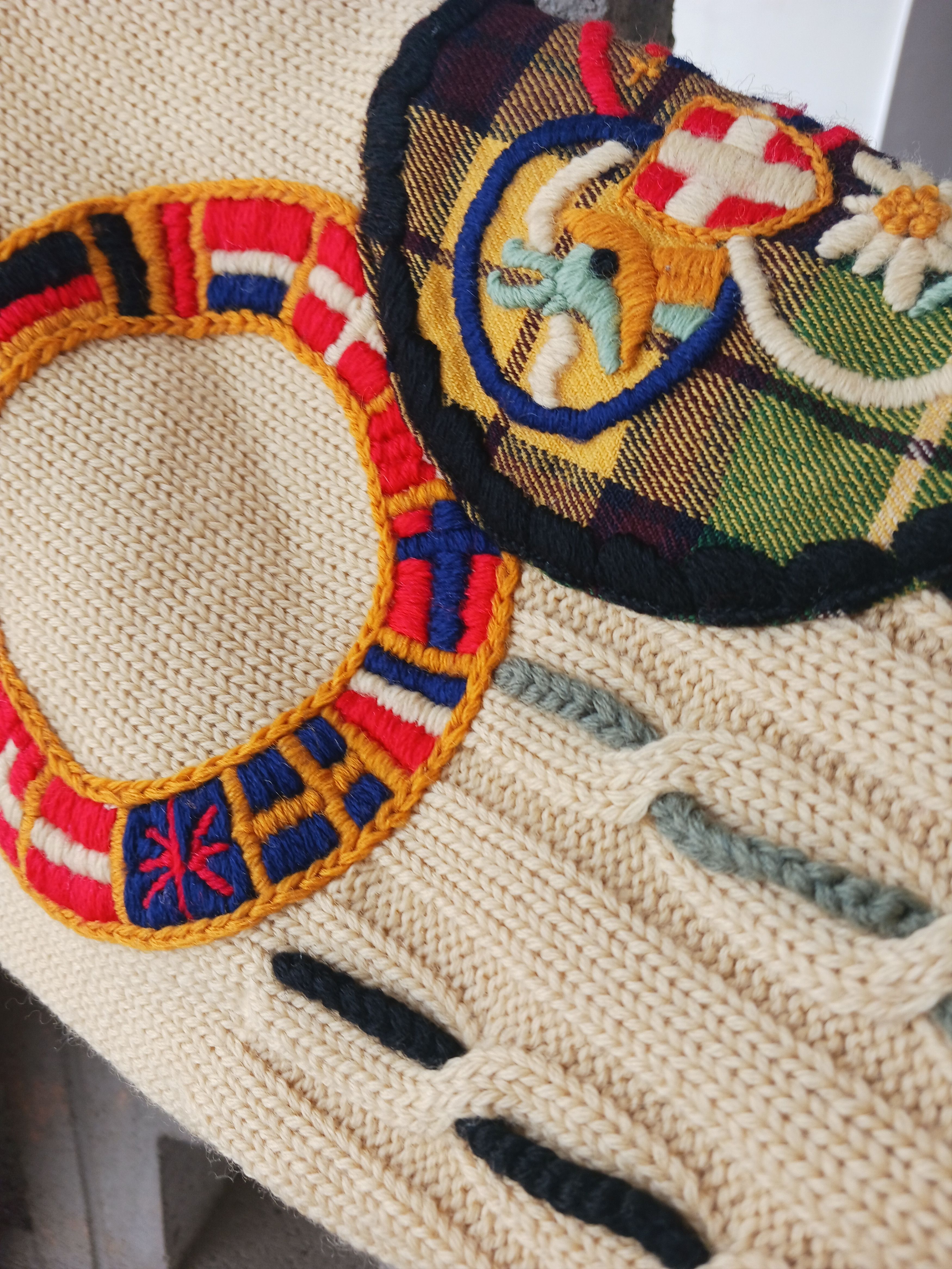 Hysteric Glamour × Nicole Club VINTAGE LUXURY NICOLE CLUB FOR MEN KNITTED SWEATER Size US M / EU 48-50 / 2 - 6 Thumbnail