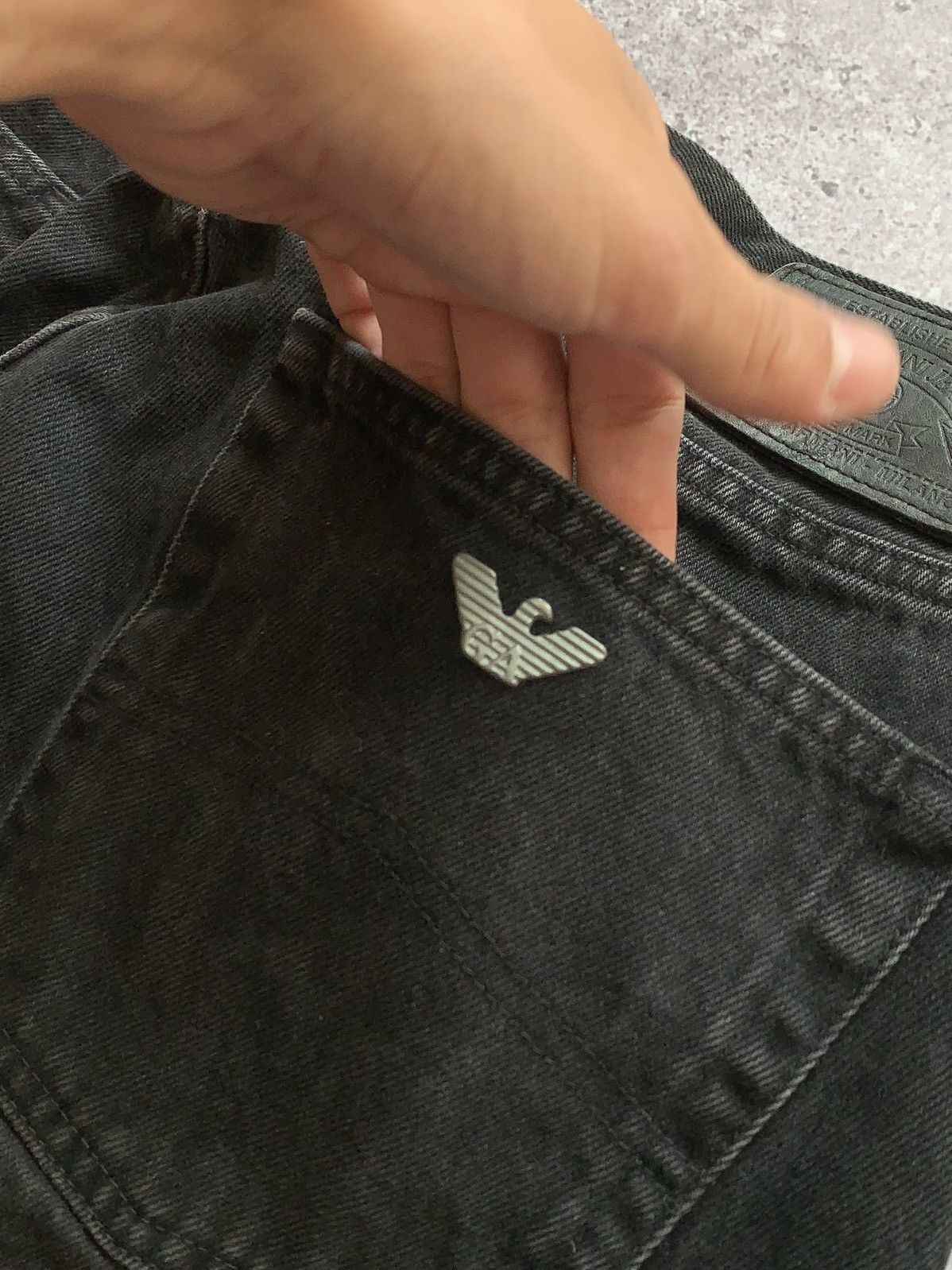 Giorgio Armani × Vintage 🔥VINTAGE ARMANI JEANS MADE IN ITALY Size US 32 / EU 48 - 7 Thumbnail