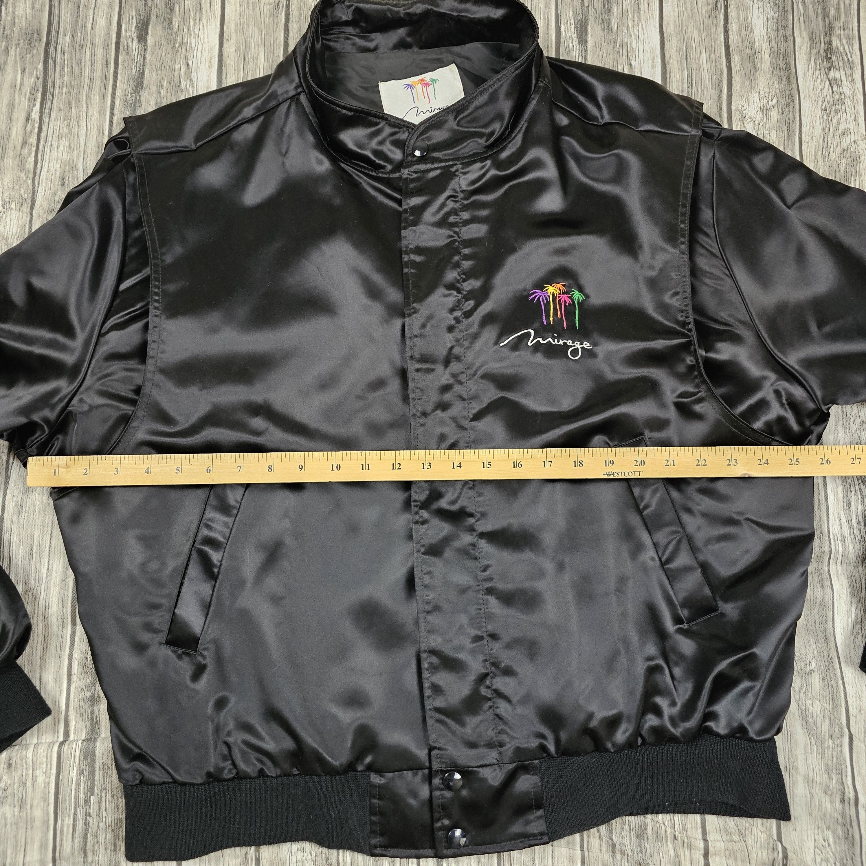 Mirage Vintage1997 Holyfield Vs Moorer Mirage Vegas Satin Jacket XL Size US XL / EU 56 / 4 - 6 Thumbnail