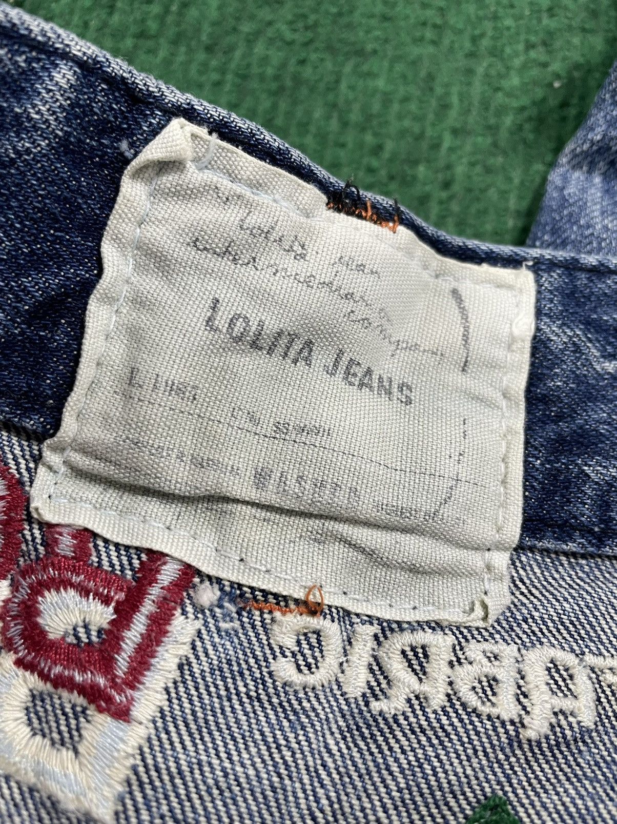 If Six Was Nine × Japanese Brand Distressed Lolita Jeans With Rare Patches Size US 34 / EU 50 - 9 Thumbnail