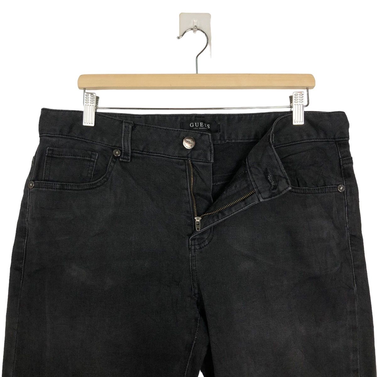 Guess 🔥90’s Vintage Denim Jeans Guess Rare Style Streetwear Size US 36 / EU 52 - 10 Thumbnail