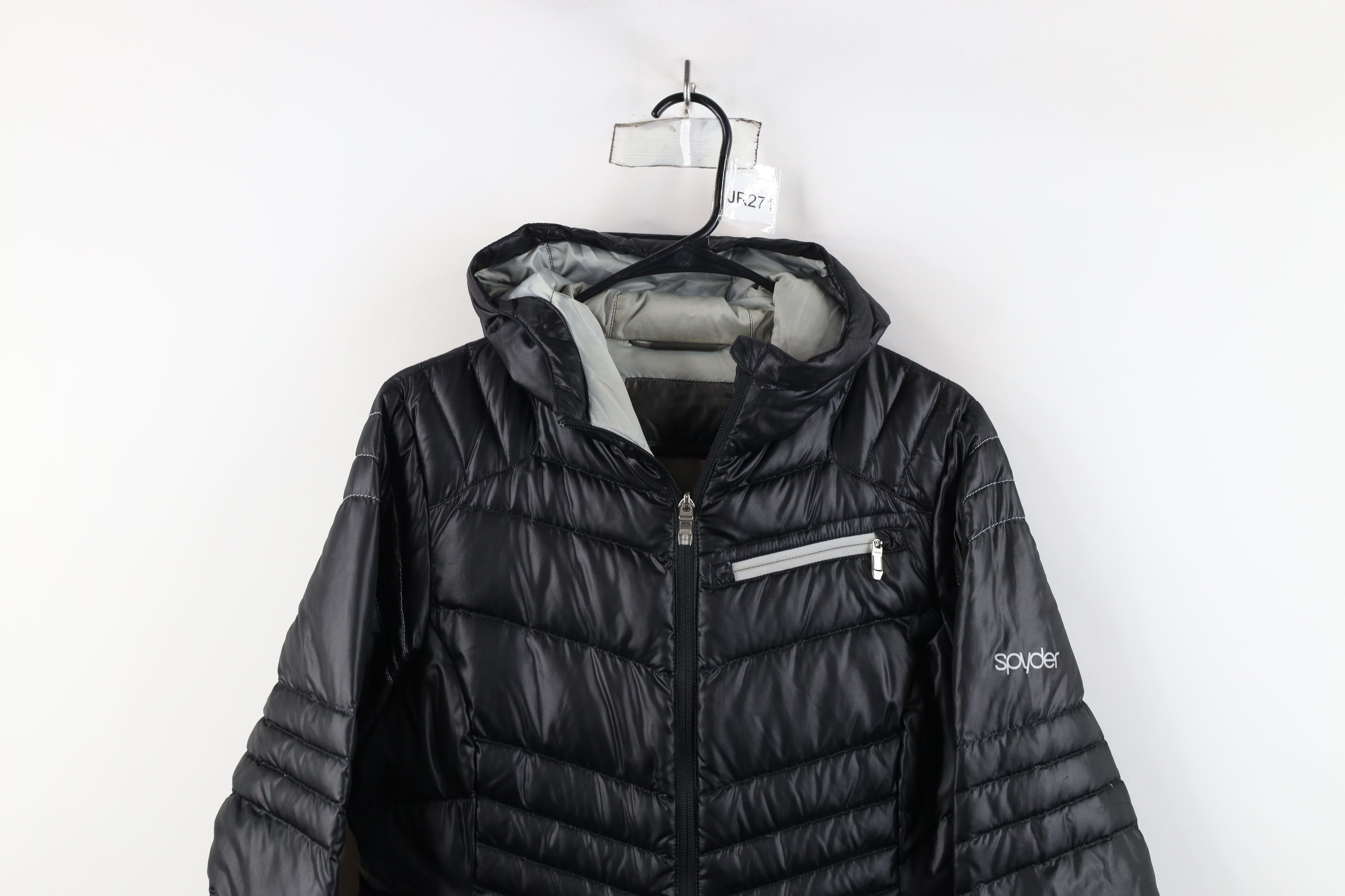 Spyder × Vintage Spyder Timeless Down Insulated Winter Hooded Puffer Jacket Size M / US 6-8 / IT 42-44 - 2 Thumbnail