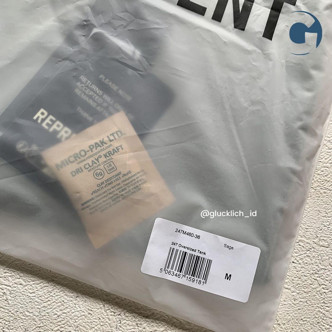Other Represent 247, Oversized Tank in Sage Size US M / EU 48-50 / 2 - 7 Thumbnail