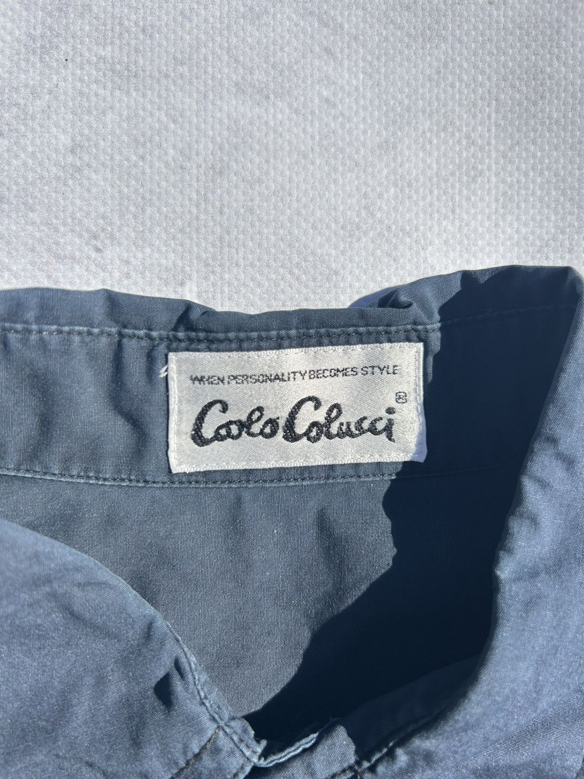 Carlo Colucci VERY RARE Carlo Colucci Vintage Short Sleeve Shirt Size XL Size US XL / EU 56 / 4 - 8 Thumbnail