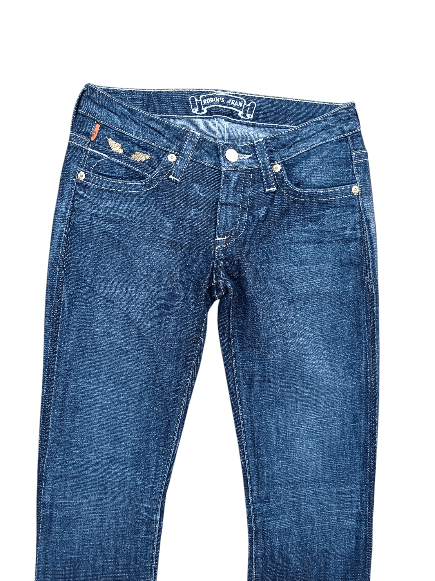 Robins Jeans FLARED Robins Jeans Embroidery Logo Denim Size US 26 / EU 42 - 3 Thumbnail