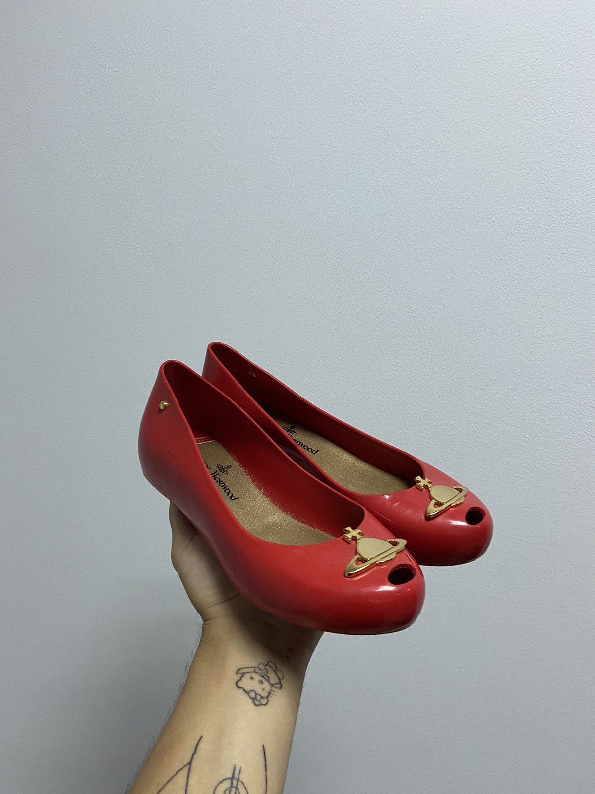 Vintage × Vivienne Westwood Vivienne Westwood Melissa Vintage Sandals Balet Orb Logo Size US 7 / IT 37 - 1 Thumbnail
