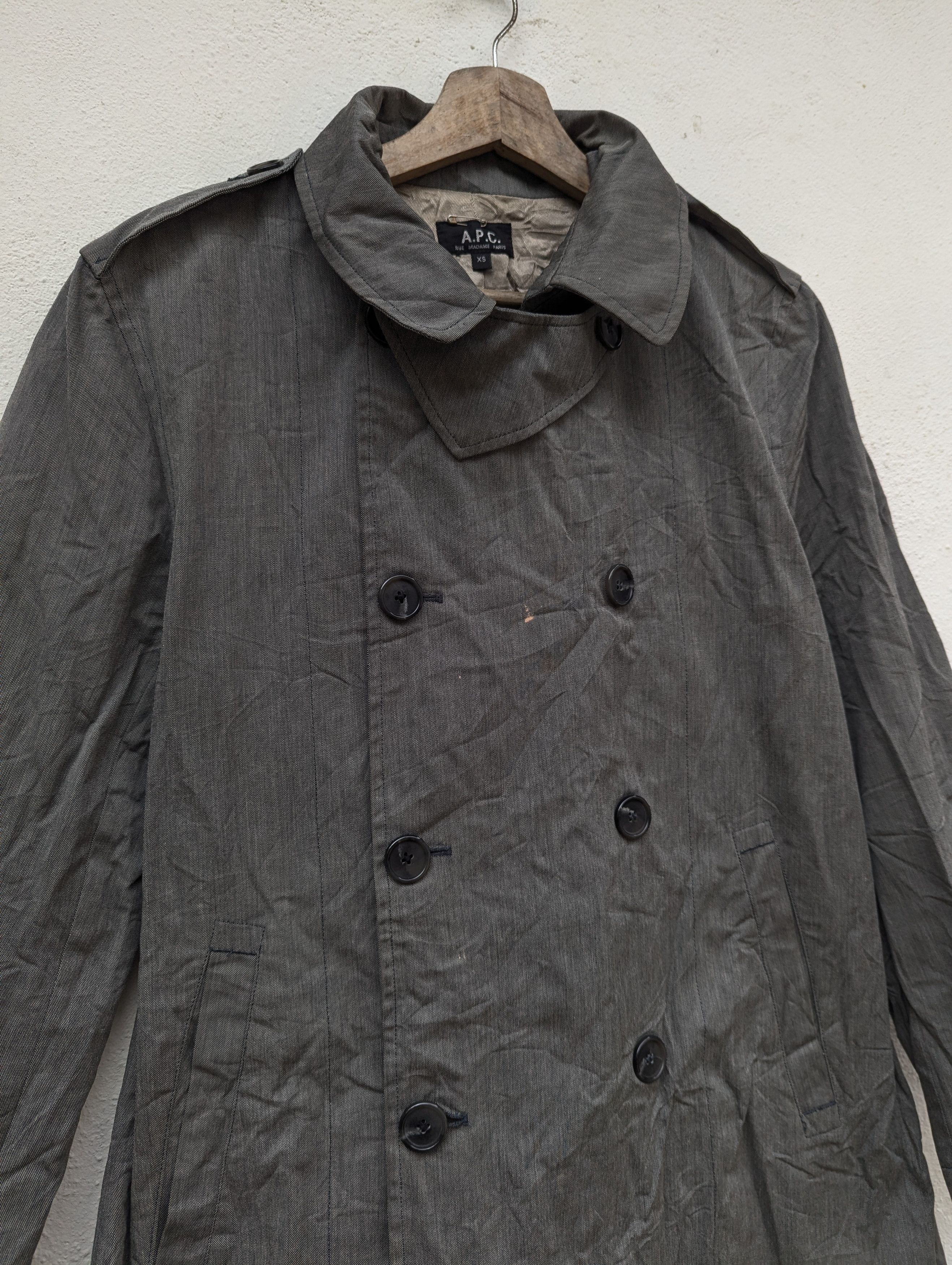 A.P.C. APC DOUBLE BREASTS PARKA Size XS / US 0-2 / IT 36-38 - 4 Thumbnail
