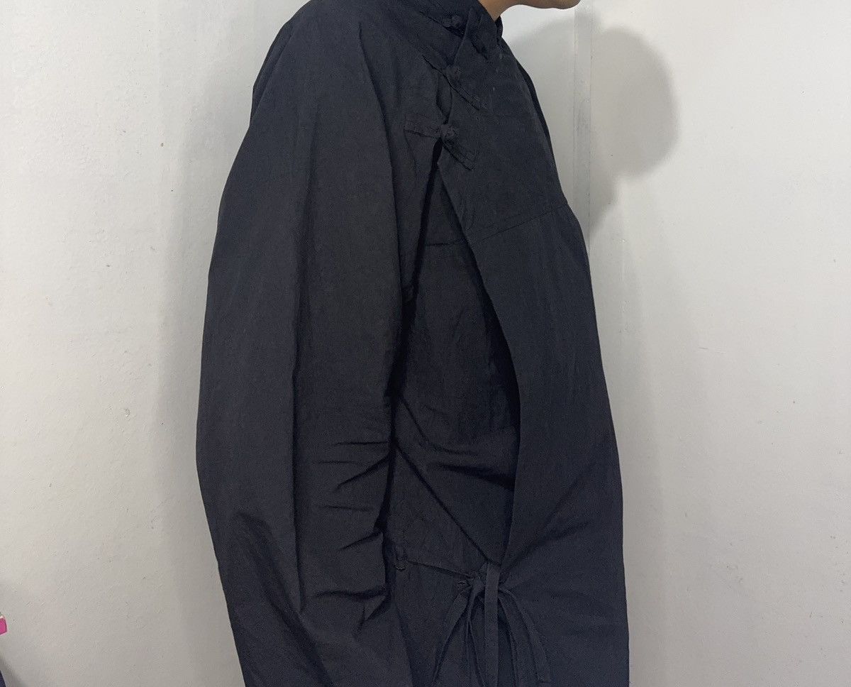 Yohji Yamamoto Yohji Yamamoto Pour Homme Black Jiaoling Shan Collar Jacket Size US L / EU 52-54 / 3 - 11 Thumbnail