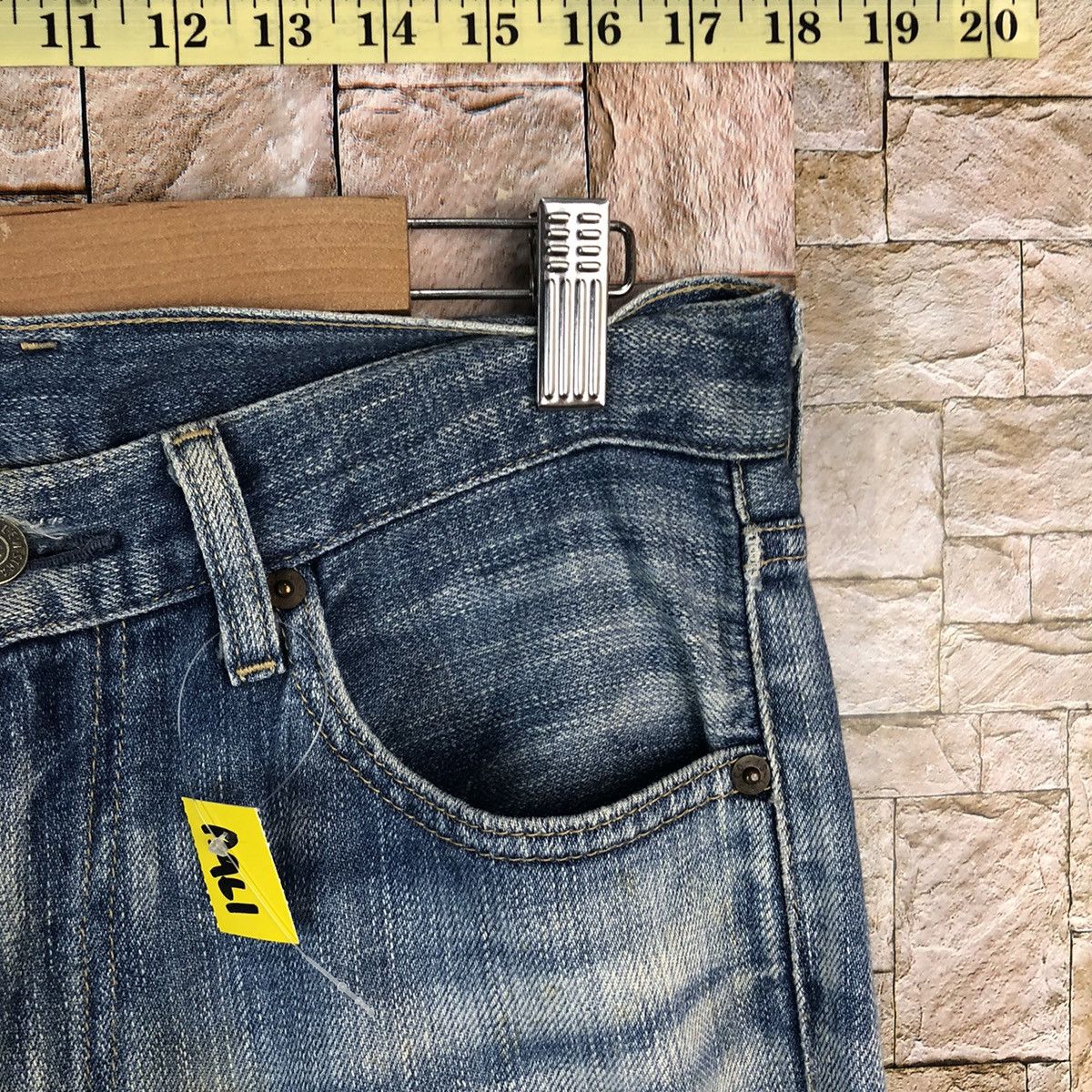 Levi's Levis Blue Distressed faded Denim Pants #A961 Size US 29 - 8 Thumbnail