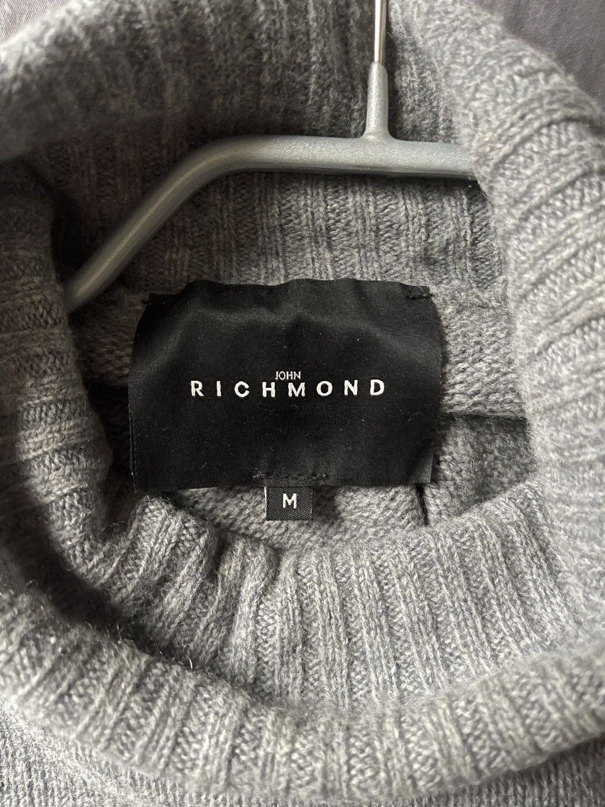 John Richmond John Richmond Embroidered Turtleneck Jumper Size US M / EU 48-50 / 2 - 3 Thumbnail