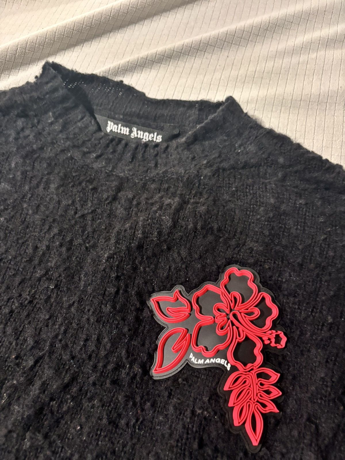 Palm Angels Palm Angels Burning Castentino Sweater Size US XL / EU 56 / 4 - 3 Thumbnail