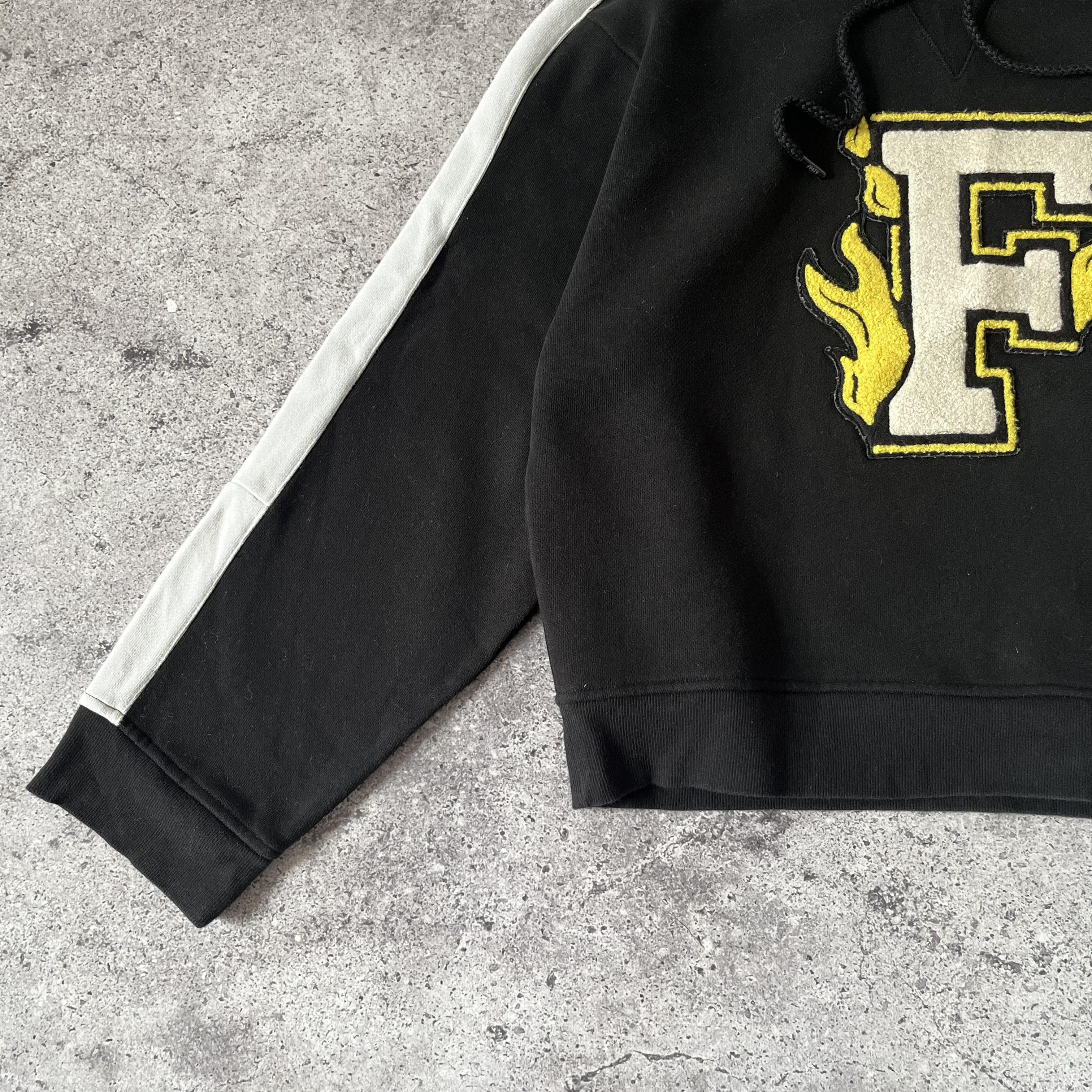 Fenty × Puma Puma x Rihanna Fenty Varsity Cropped Oversized Hoodie Size S / US 4 / IT 40 - 4 Thumbnail