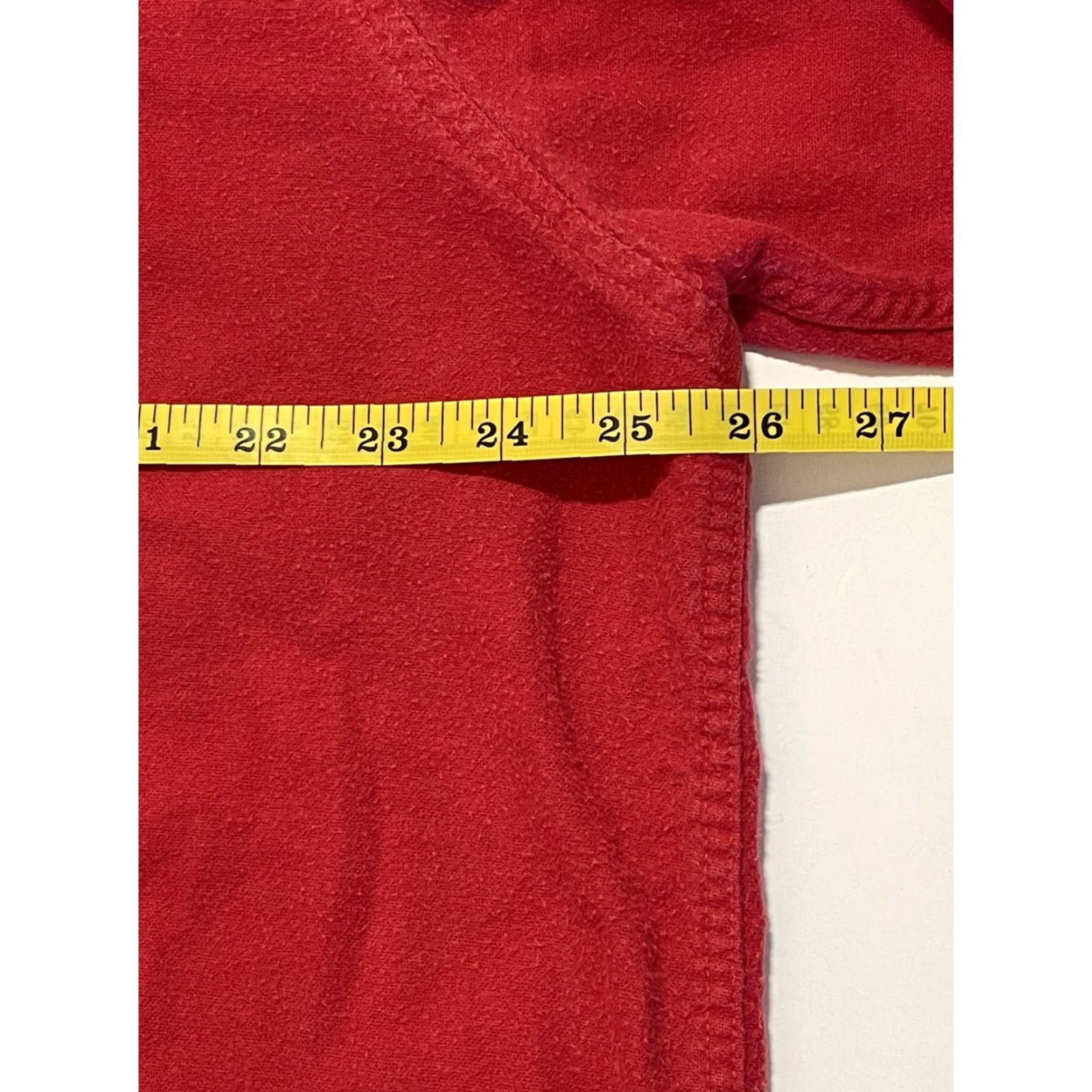 American Eagle Outfitters VINTAGE American Eagle Outfitters 90s Flannel Shirt XL Red Solid Button-Up Mens Size US XL / EU 56 / 4 - 6 Thumbnail