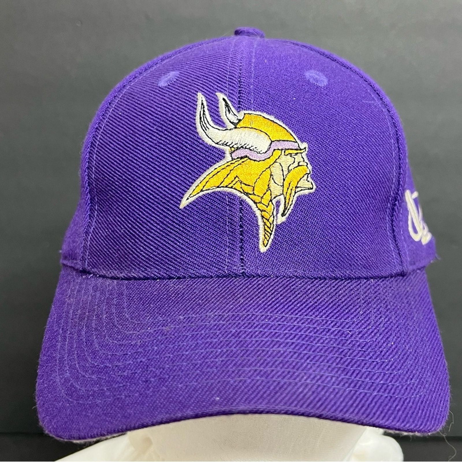Logo Athletic Vintage Minnesota Vikings Wool Hat StrapBack Logo Athletic Size ONE SIZE - 1 Thumbnail