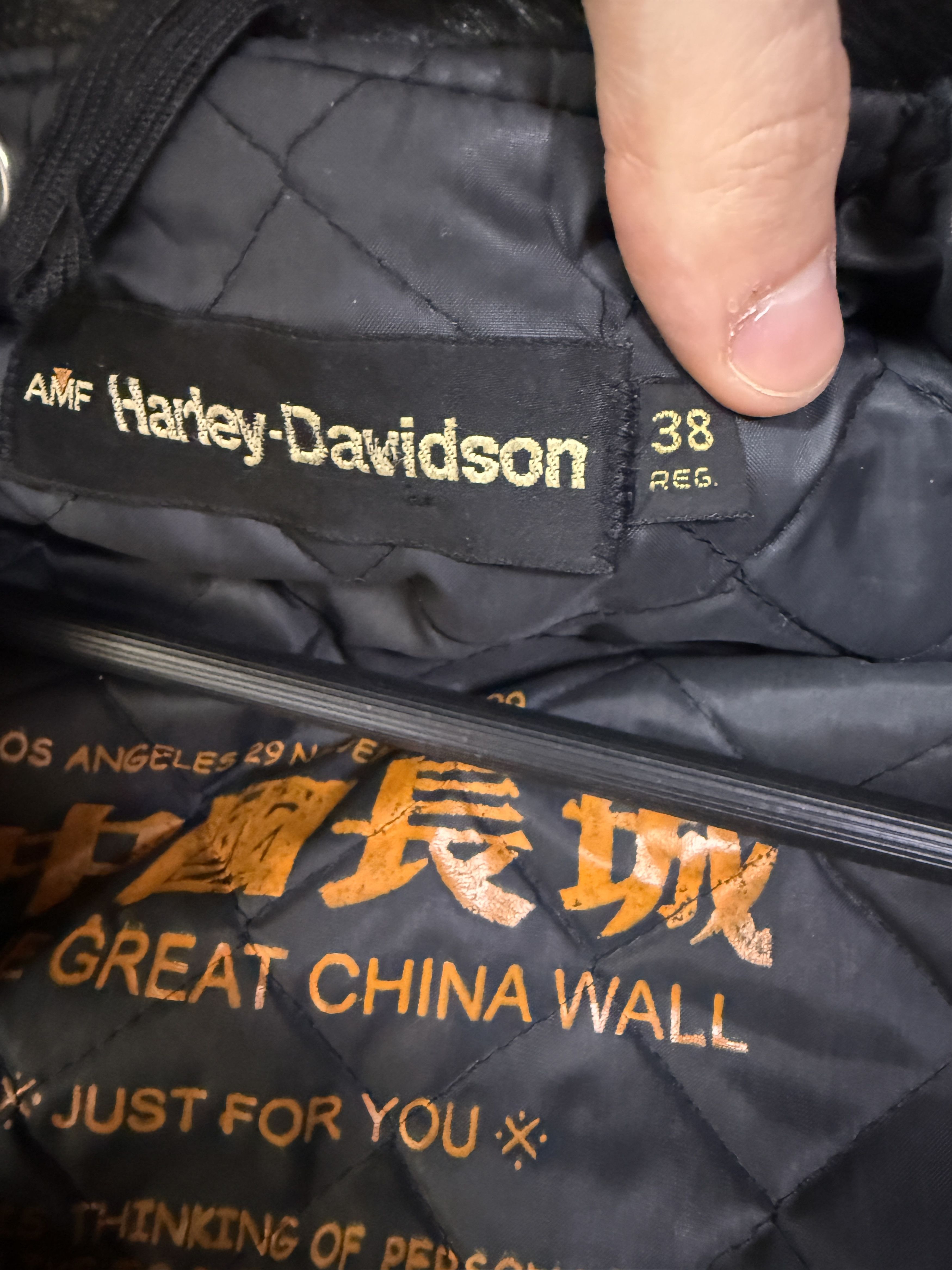 The Great China Wall Great China Wall 60s Harley Davidson Leather Biker Jacket Size US M / EU 48-50 / 2 - 7 Thumbnail