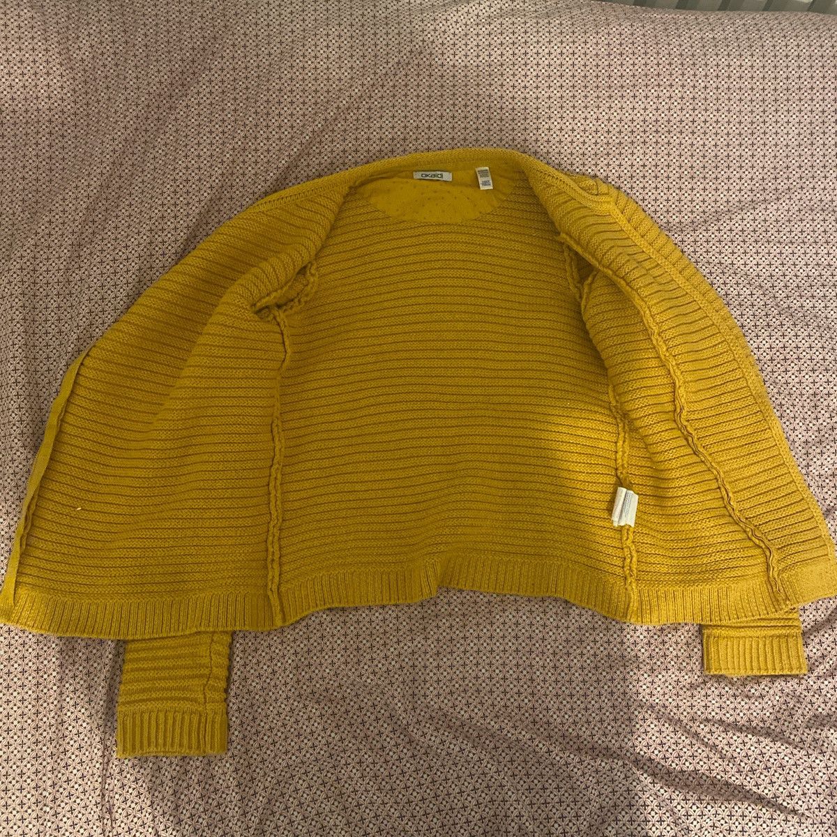 Other Nice Autumn yellow and gold sweater with zipper. Size S / US 4 / IT 40 - 4 Thumbnail