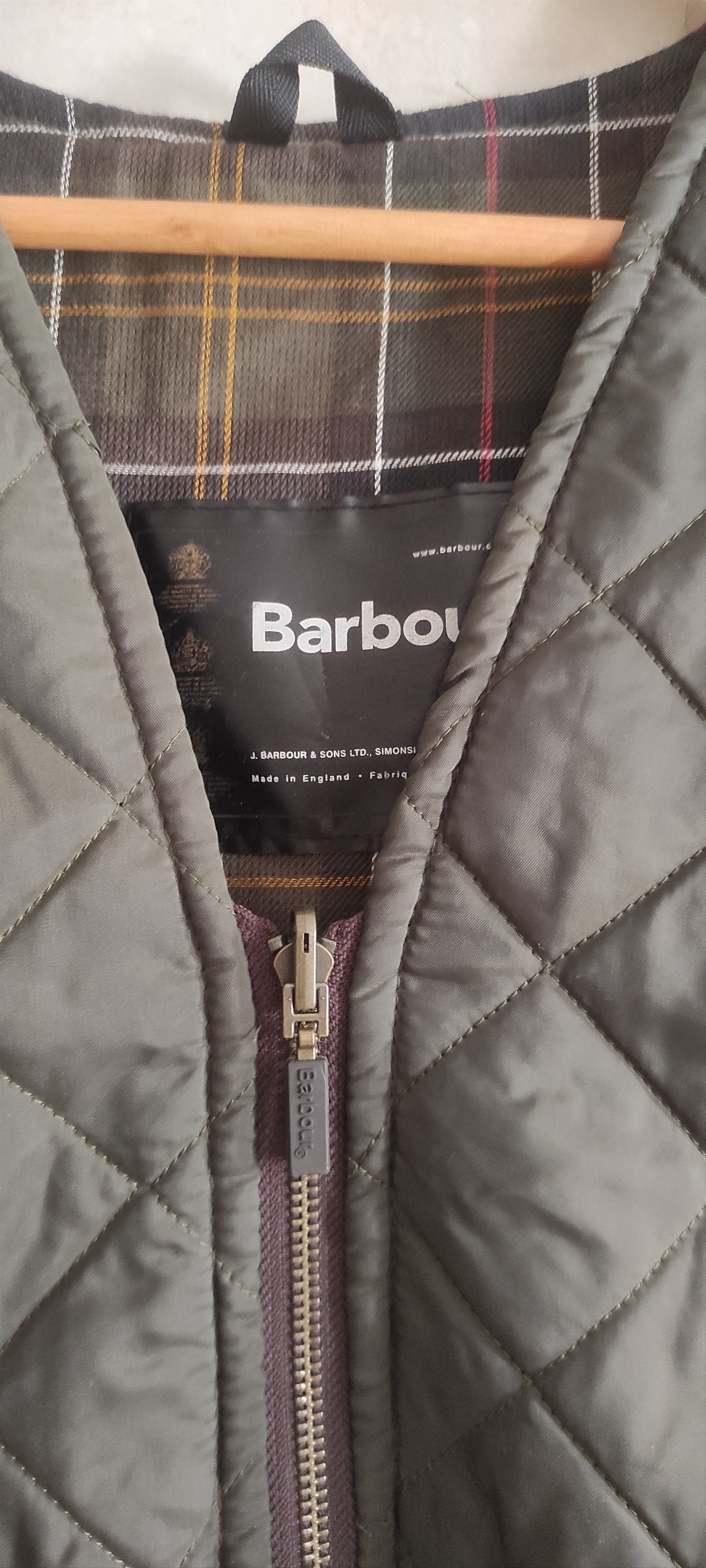 Barbour Barbour Quilted Waistcoat Vest Quilted Zip-In Liner Jacket Size US XL / EU 56 / 4 - 5 Thumbnail