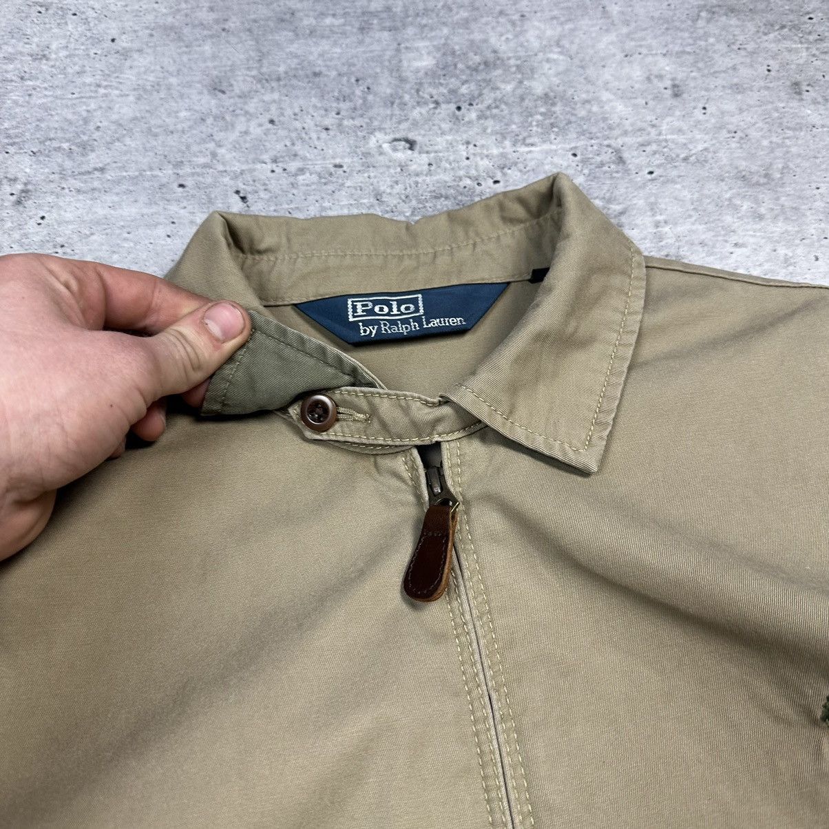 Vintage Distressed Vintage Ralph Lauren Bomber Coach Jacket Size US L / EU 52-54 / 3 - 8 Thumbnail