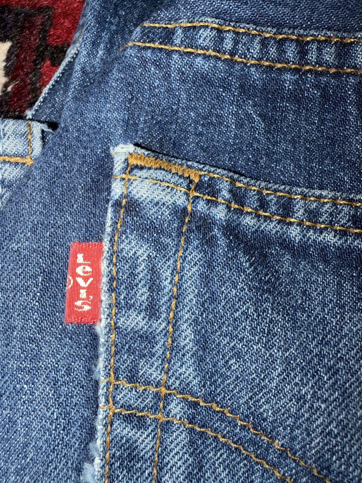 Levi's 🔥Rare Vintage 80s Levis 501 Sample Pair Button 273 Size US 29 - 13 Thumbnail
