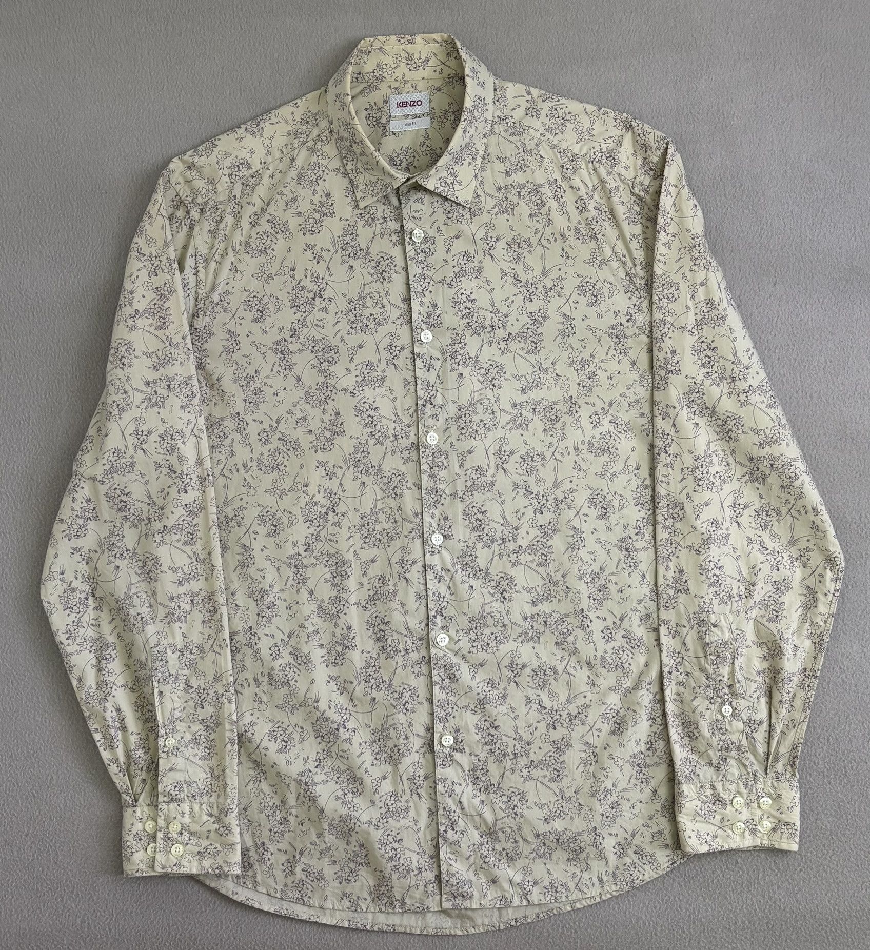 Kenzo Kenzo shirt Floral size 41 Size US L / EU 52-54 / 3 - 5 Thumbnail