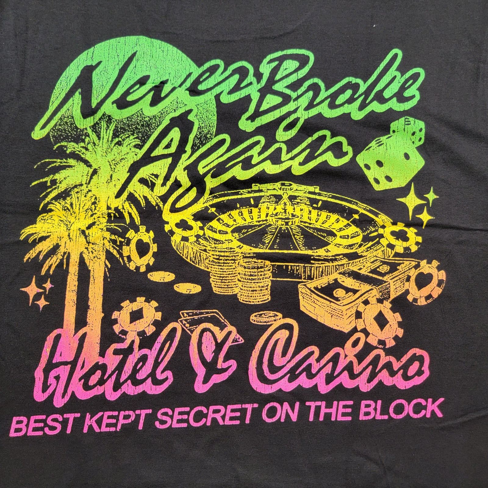 NBA Young Boy Never Broke Again Casino Tshirt Black Sz XL Size US XL / EU 56 / 4 - 5 Thumbnail