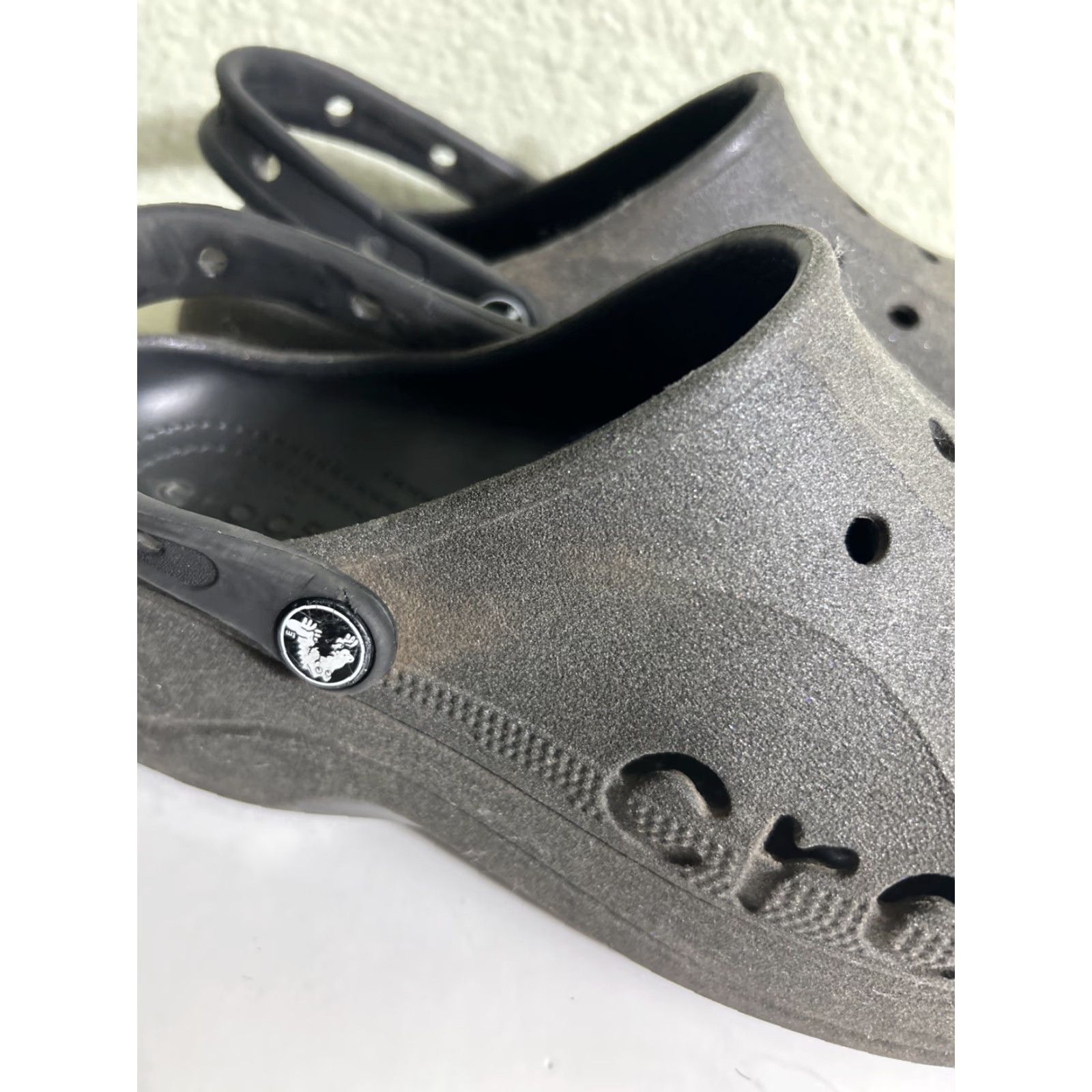 Crocs Crocs Baya Platform Clog Sandals Black Glitter Women's Size 11 Shoes Slip-On Platform Womens Size US 11 / IT 41 - 6 Thumbnail