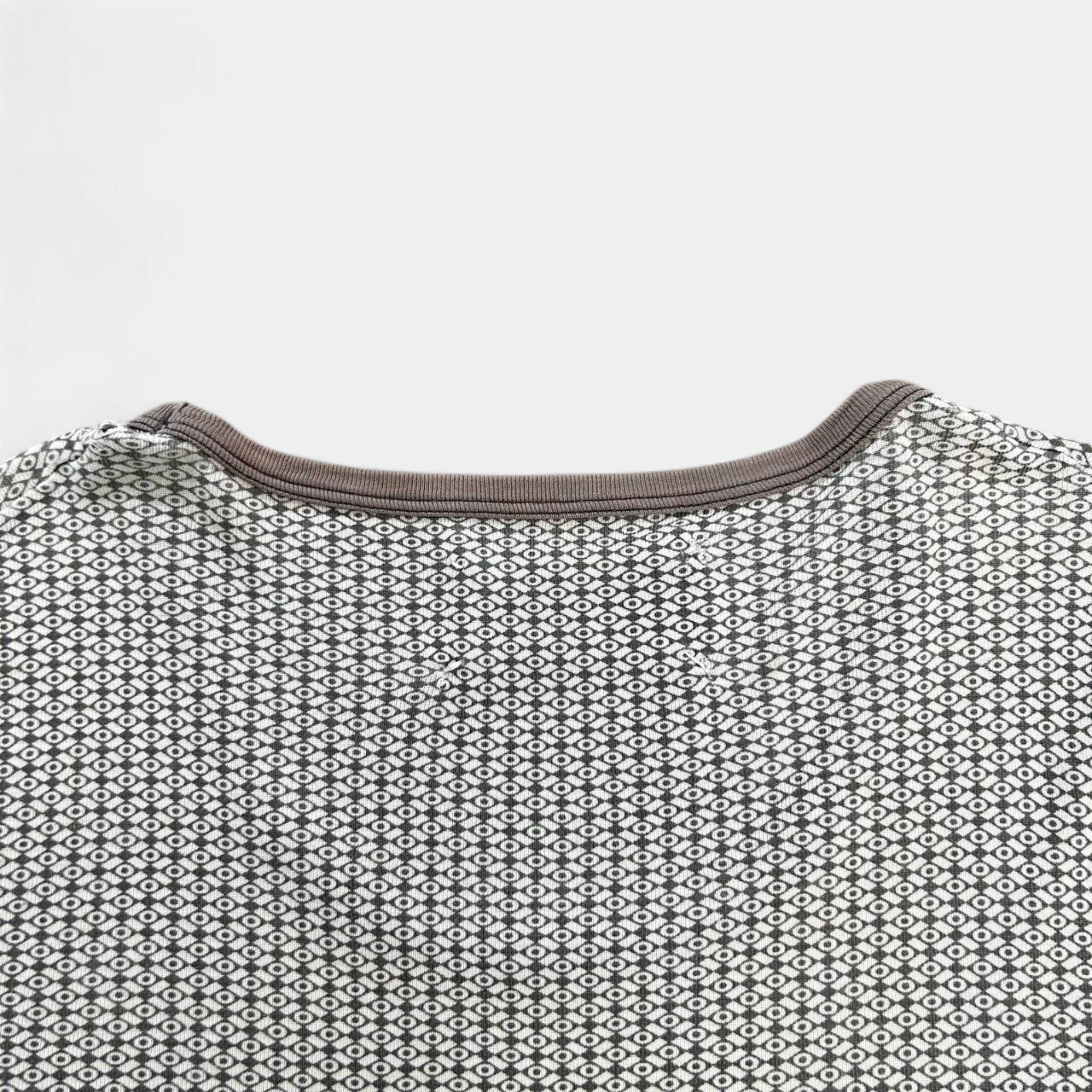 Maison Margiela Maison Margiela MM10 Classic Brown Pattern T-Shirt Size US S / EU 44-46 / 1 - 5 Thumbnail
