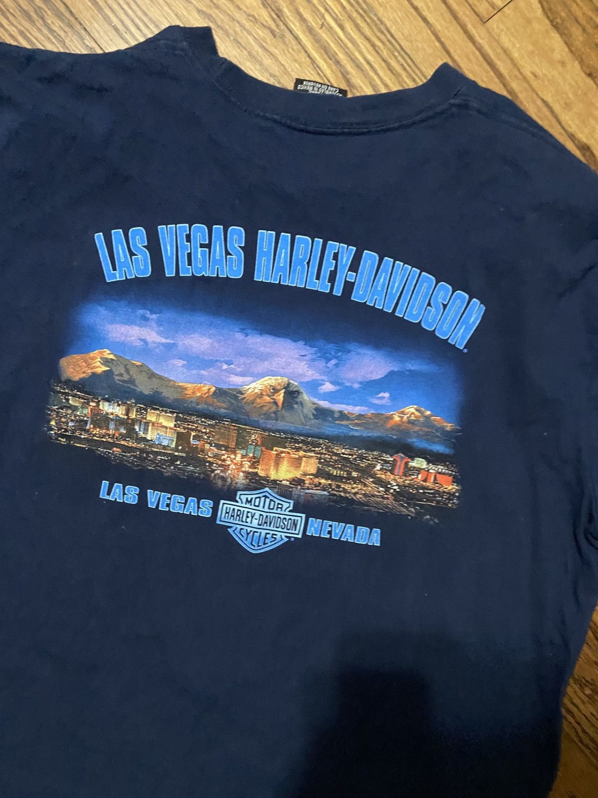 Harley Davidson × Vintage Vintage Harley Davidson t shirt Size US XL / EU 56 / 4 - 3 Thumbnail