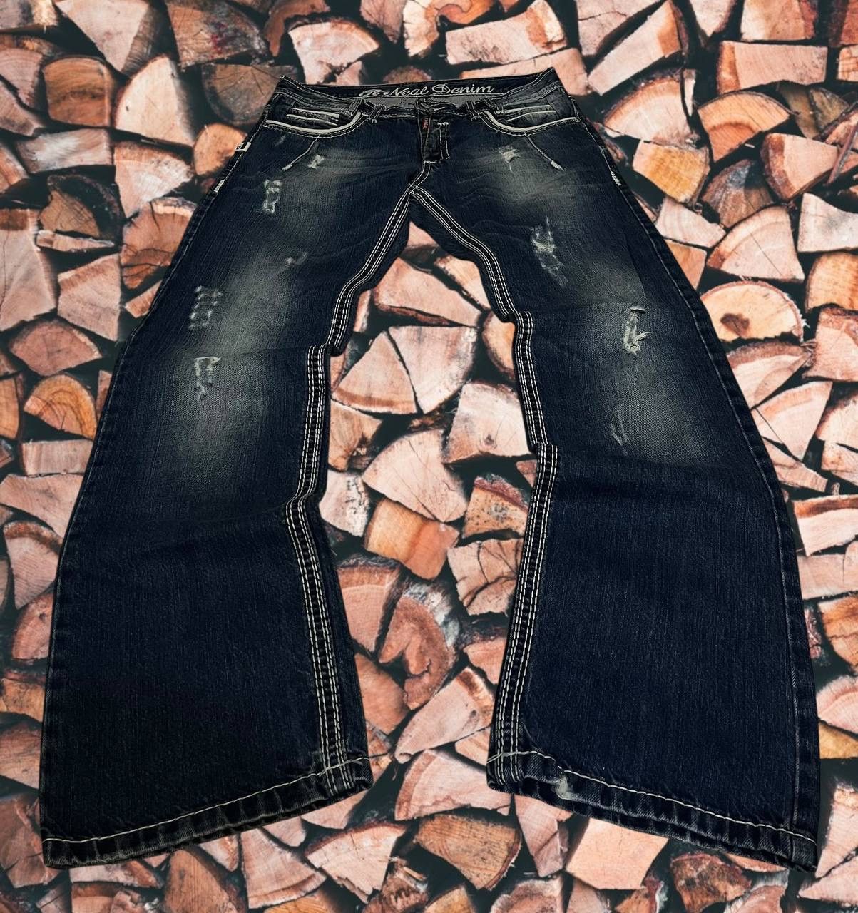 Japanese Brand × Vintage IfSixWasNine japanese Y2K Kapital style baggy jeans Size US 30 / EU 46 - 1 Thumbnail