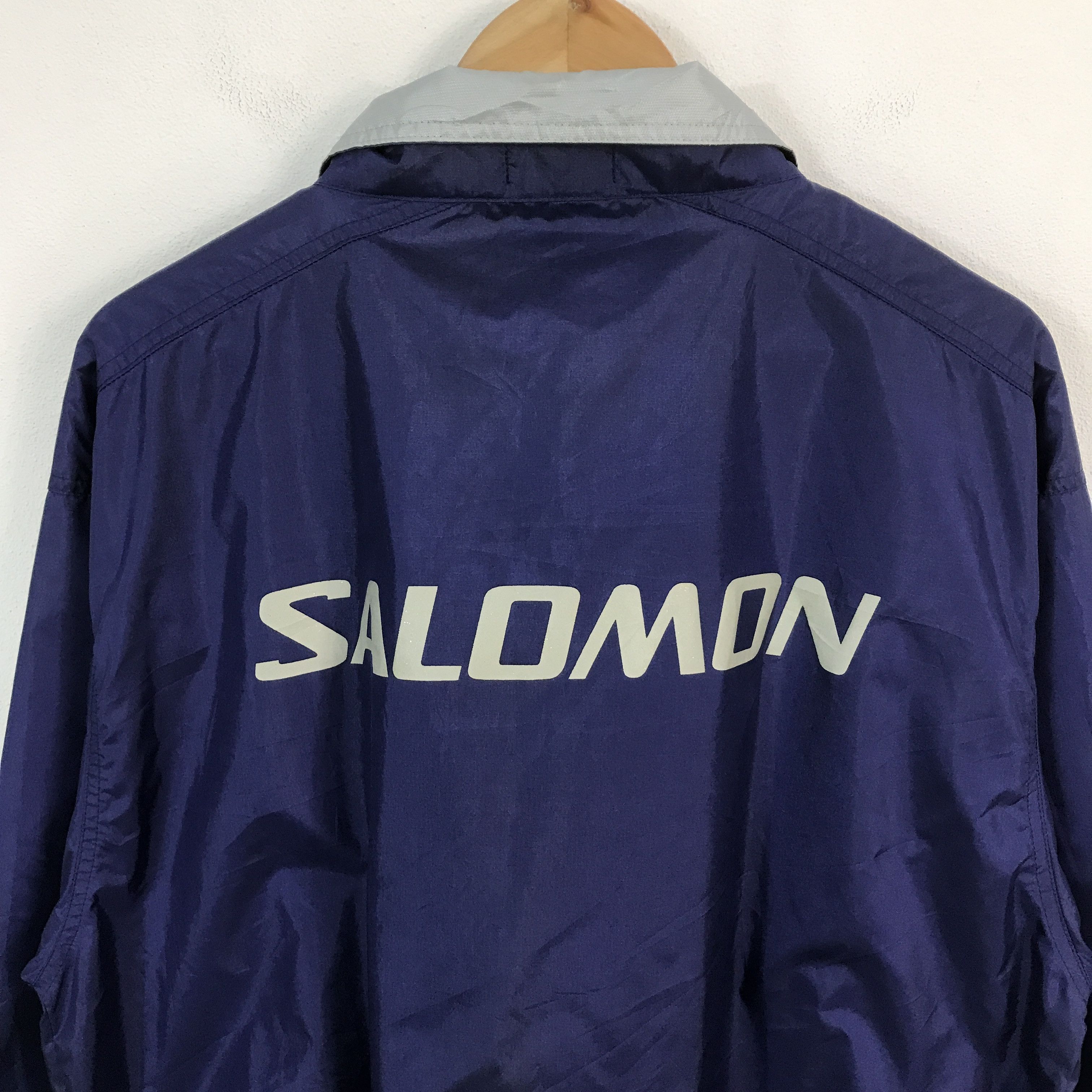 Japanese Brand × Salomon Vtg salomon zipper light jacket Size US L / EU 52-54 / 3 - 4 Thumbnail