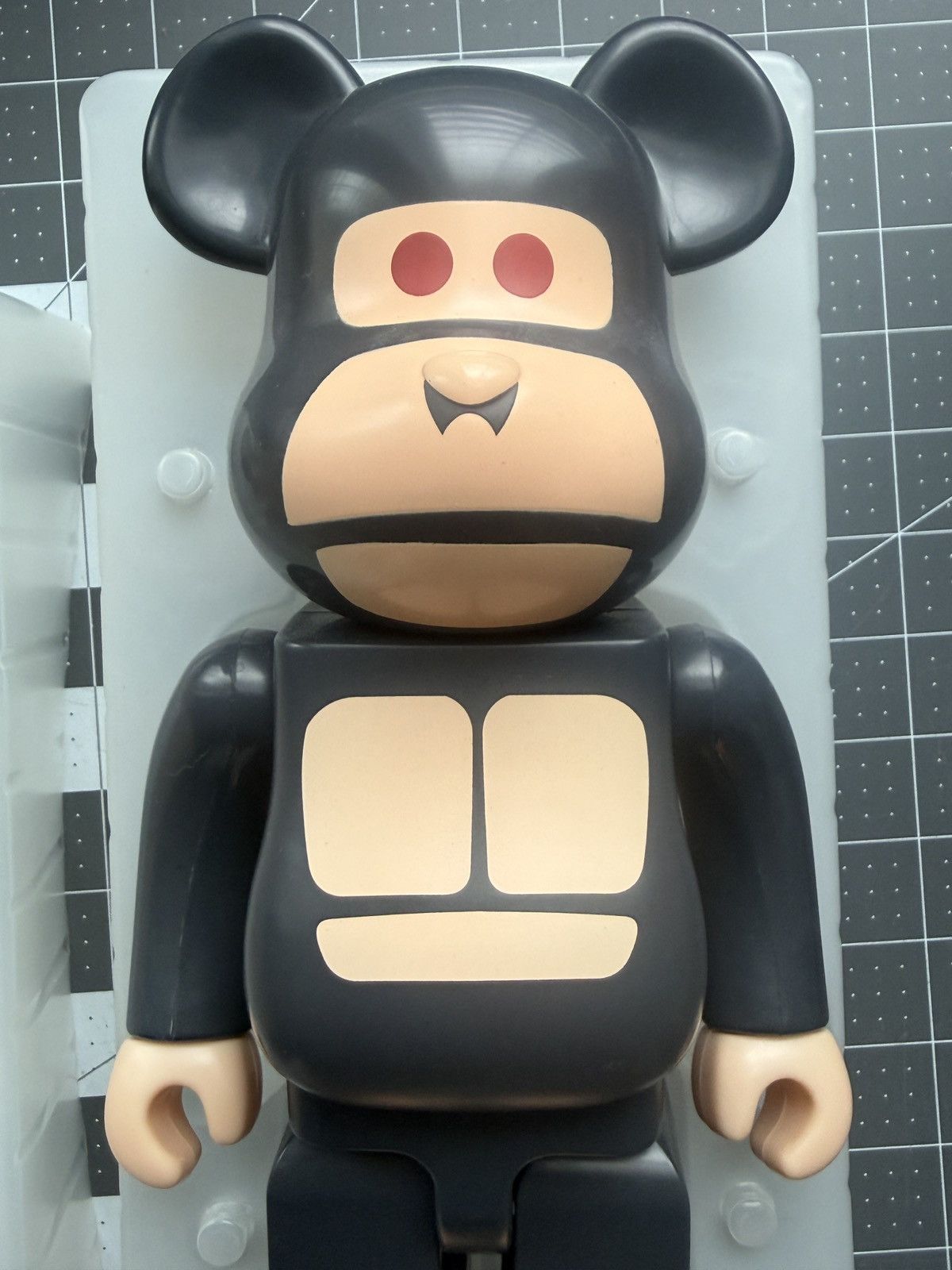 Medicom Toy Medicom 400% bearbrick xlarge little friend black Size ONE SIZE - 7 Thumbnail