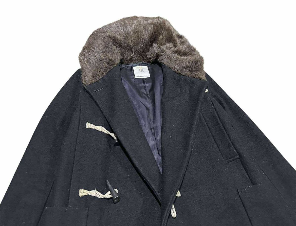 Issey Miyake 🔥Rare Vintage IS Sunao Kuwahara Wool Duffle Coat Fur Collar Size US S / EU 44-46 / 1 - 6 Thumbnail
