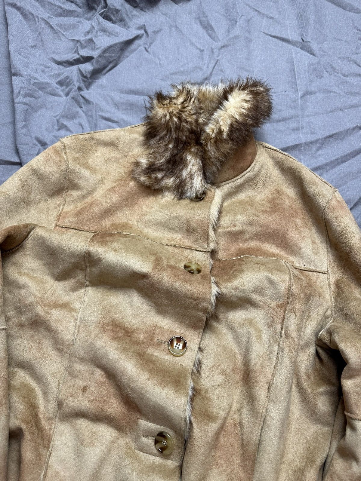 Japanese Brand Junya Watanabe Balenciaga Playboi Carti Style Mohair Jacket Size US L / EU 52-54 / 3 - 4 Thumbnail